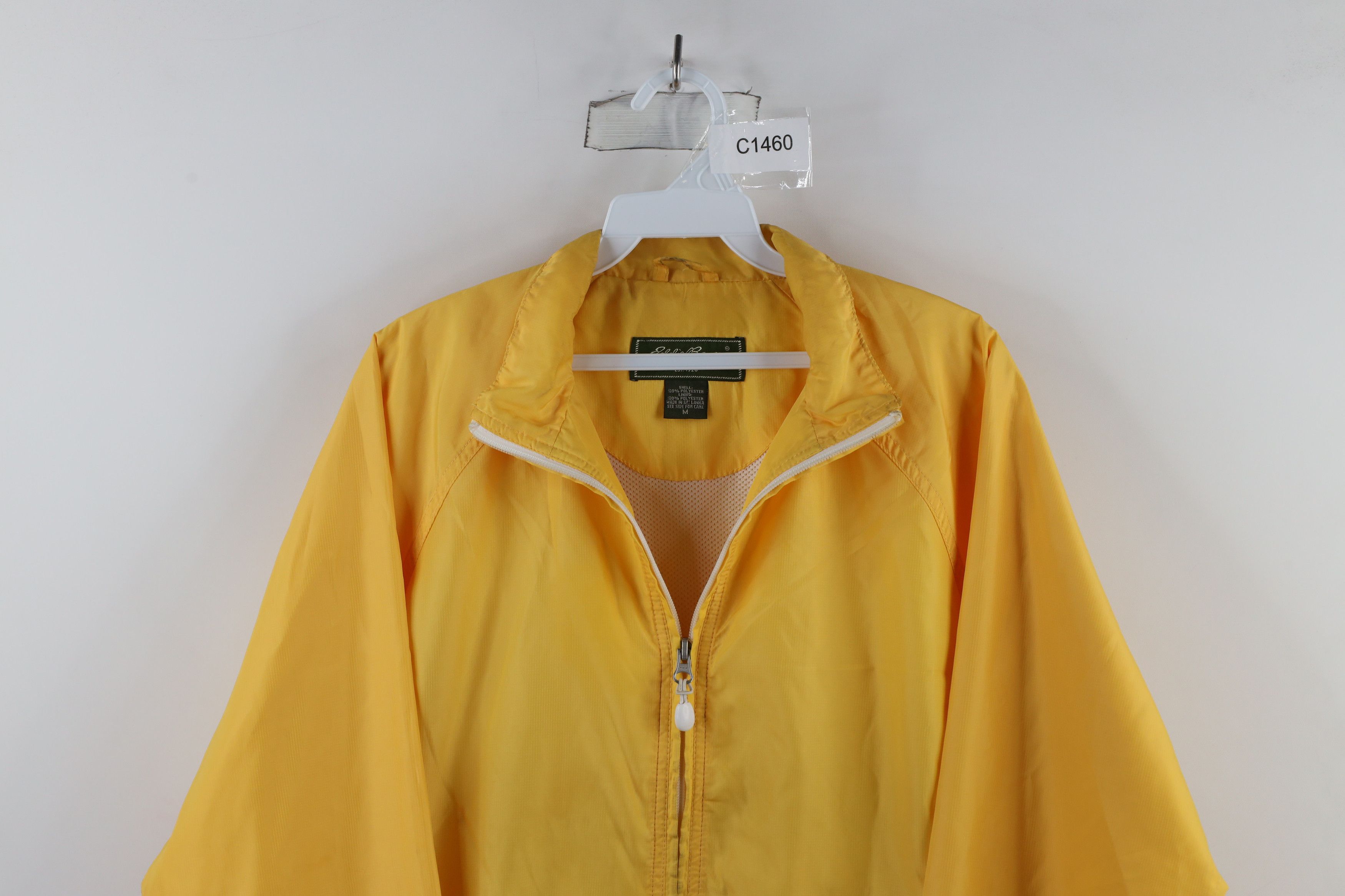 Eddie Bauer × Vintage Vintage Eddie Bauer Lined Windbreaker Rain Jacket Yellow Size US M / EU 48-50 / 2 - 2 Thumbnail