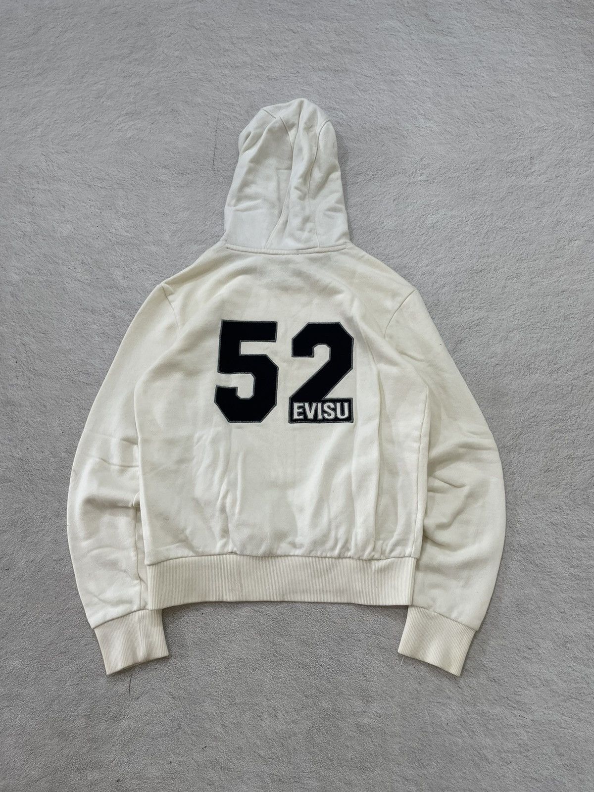 Japanese Brand 2000s Evisu Hooded Big Logo Embroidered Y2K Hysterick Japan Size US M / EU 48-50 / 2 - 8 Thumbnail