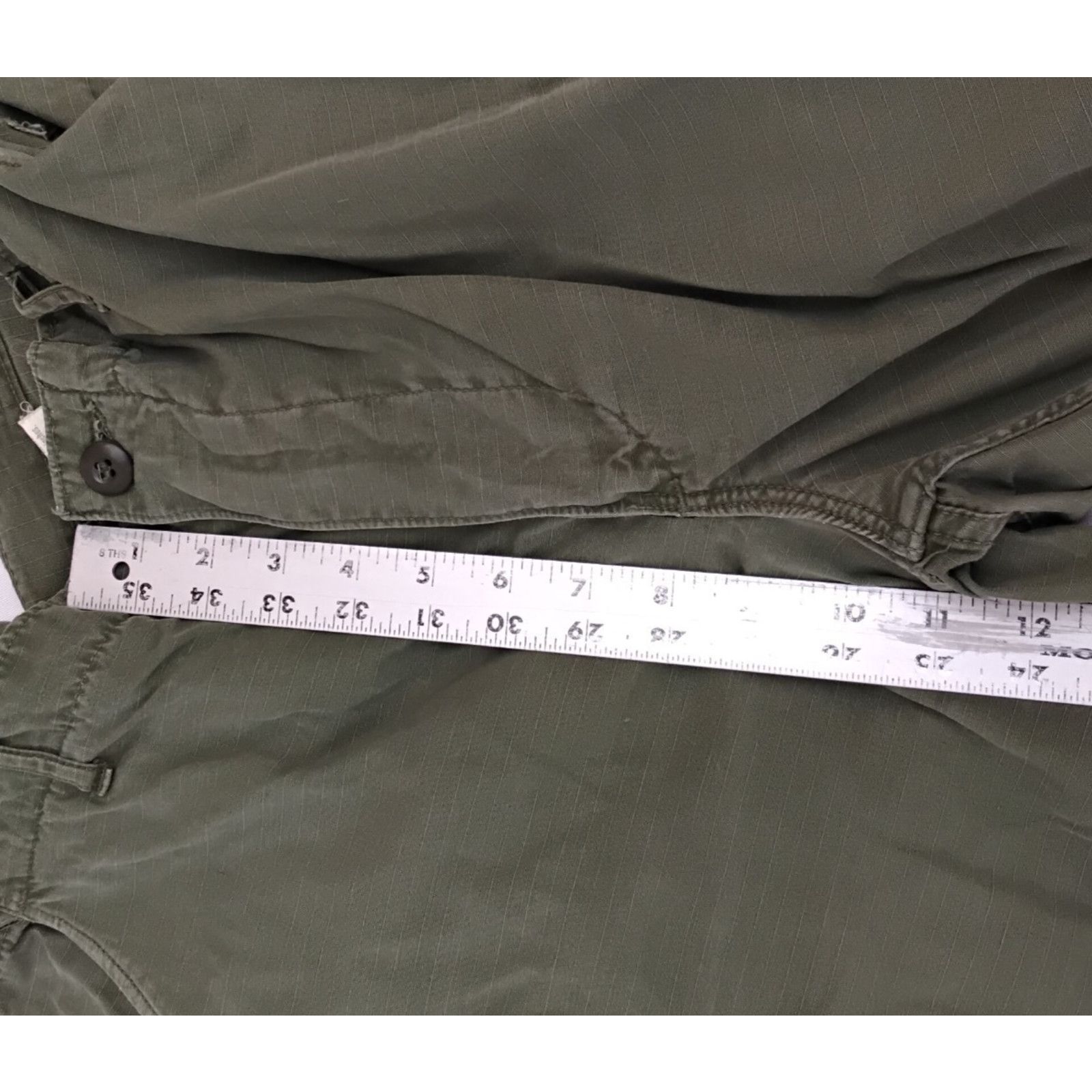 Other US Army OG-107 Class 1 Tropical Pants Men's M Green Vietnam Size US 34 / EU 50 - 10 Thumbnail