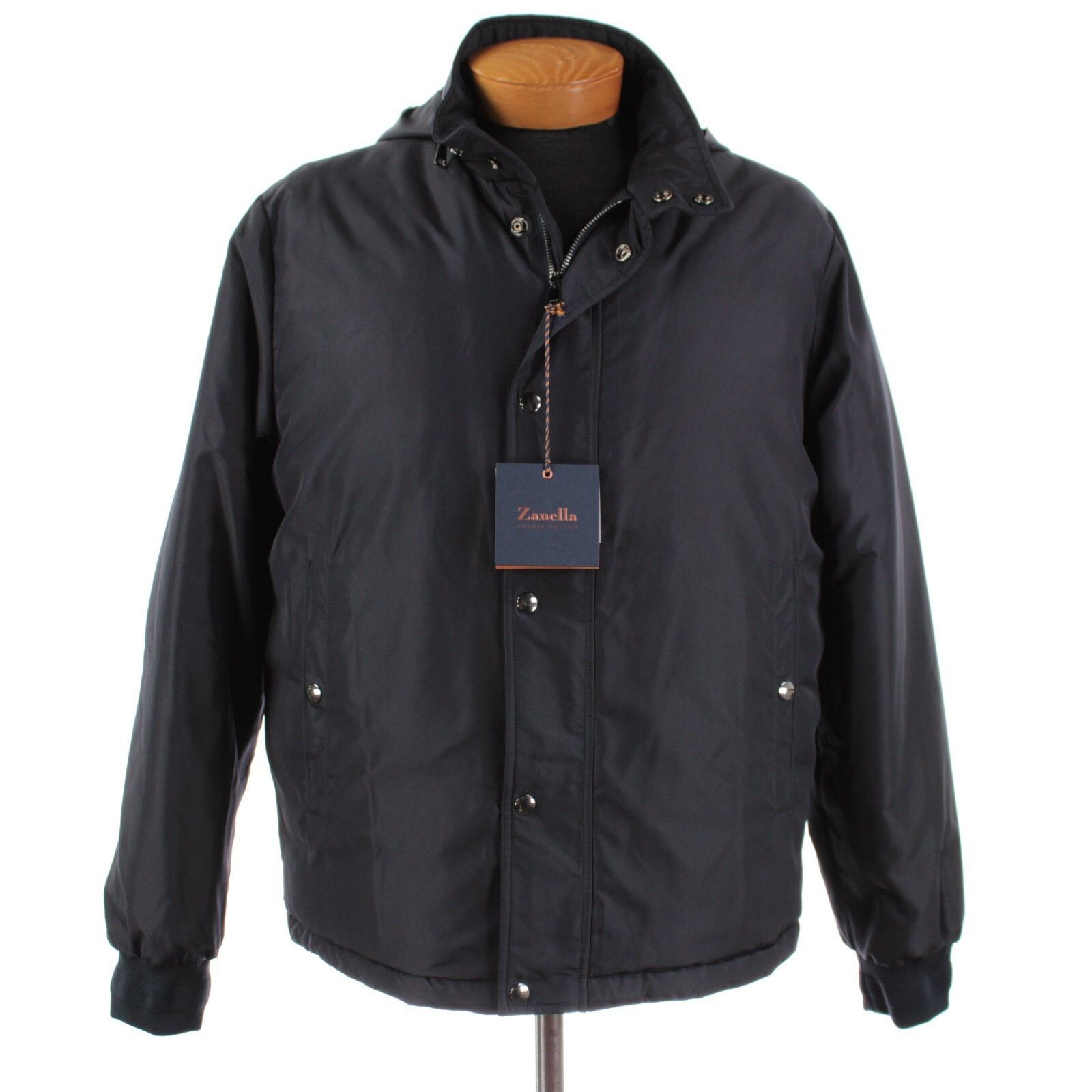Zanella Zanella Jacket Size XL US In Blue Polyester Size US XL / EU 56 / 4 - 1 Thumbnail
