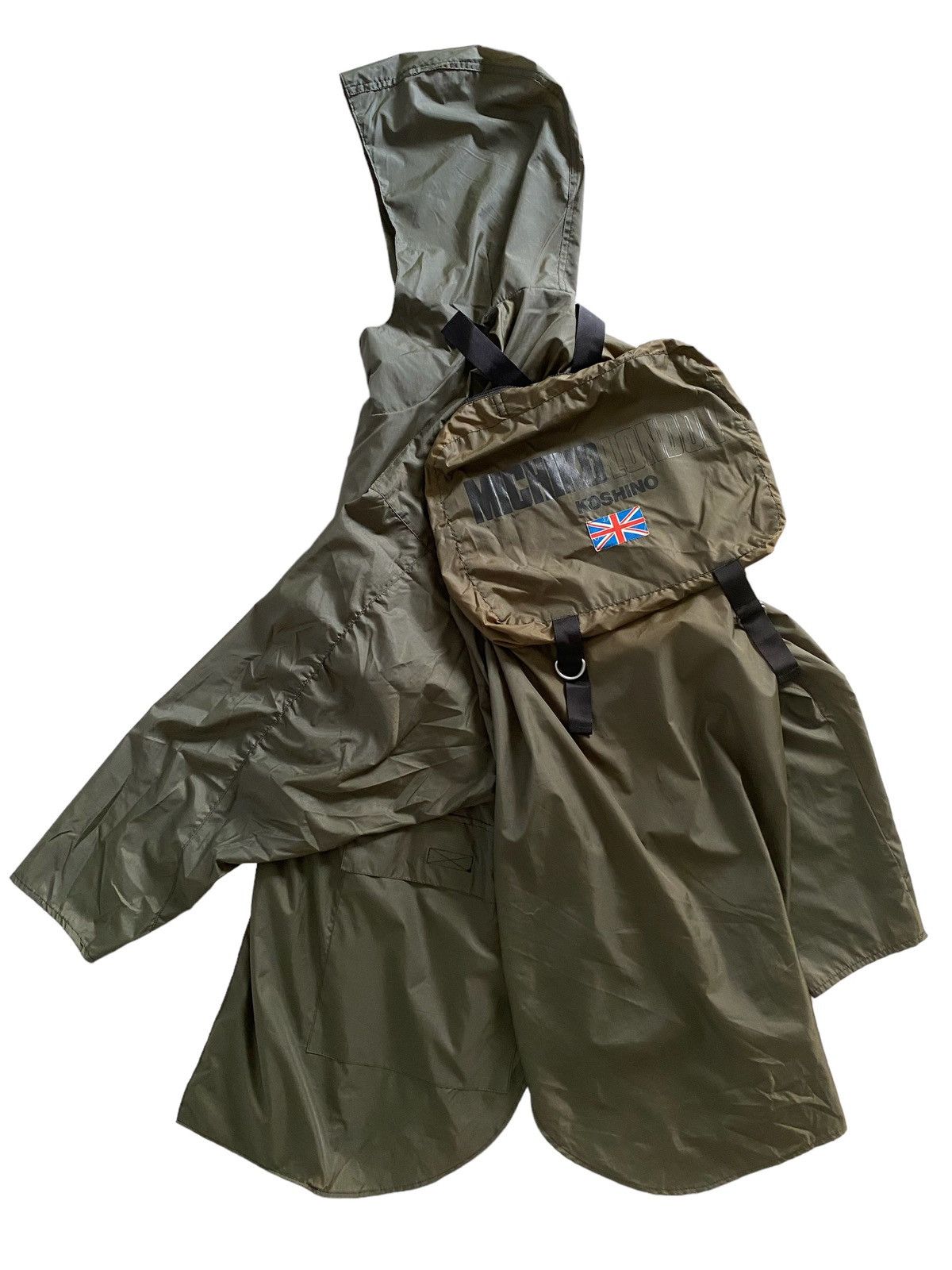 image of Issey Miyake x Michiko Koshino London Michiko Koshino Baloon Jacket Parachute Tactical Bags Hoodie 
