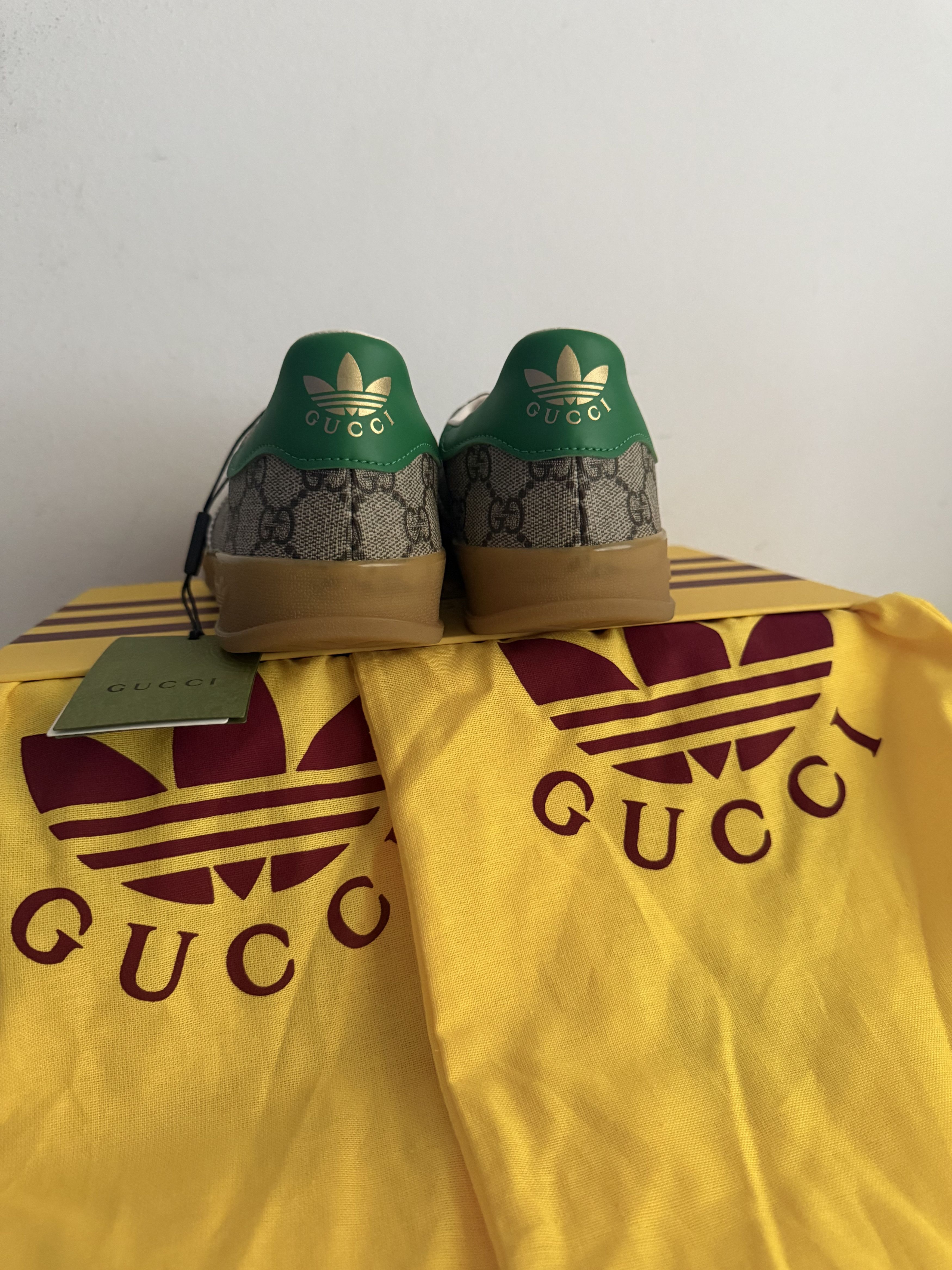 Gucci Gucci x Adidas Gazzelle GG Supreme Size US 9 / EU 42 - 6 Thumbnail