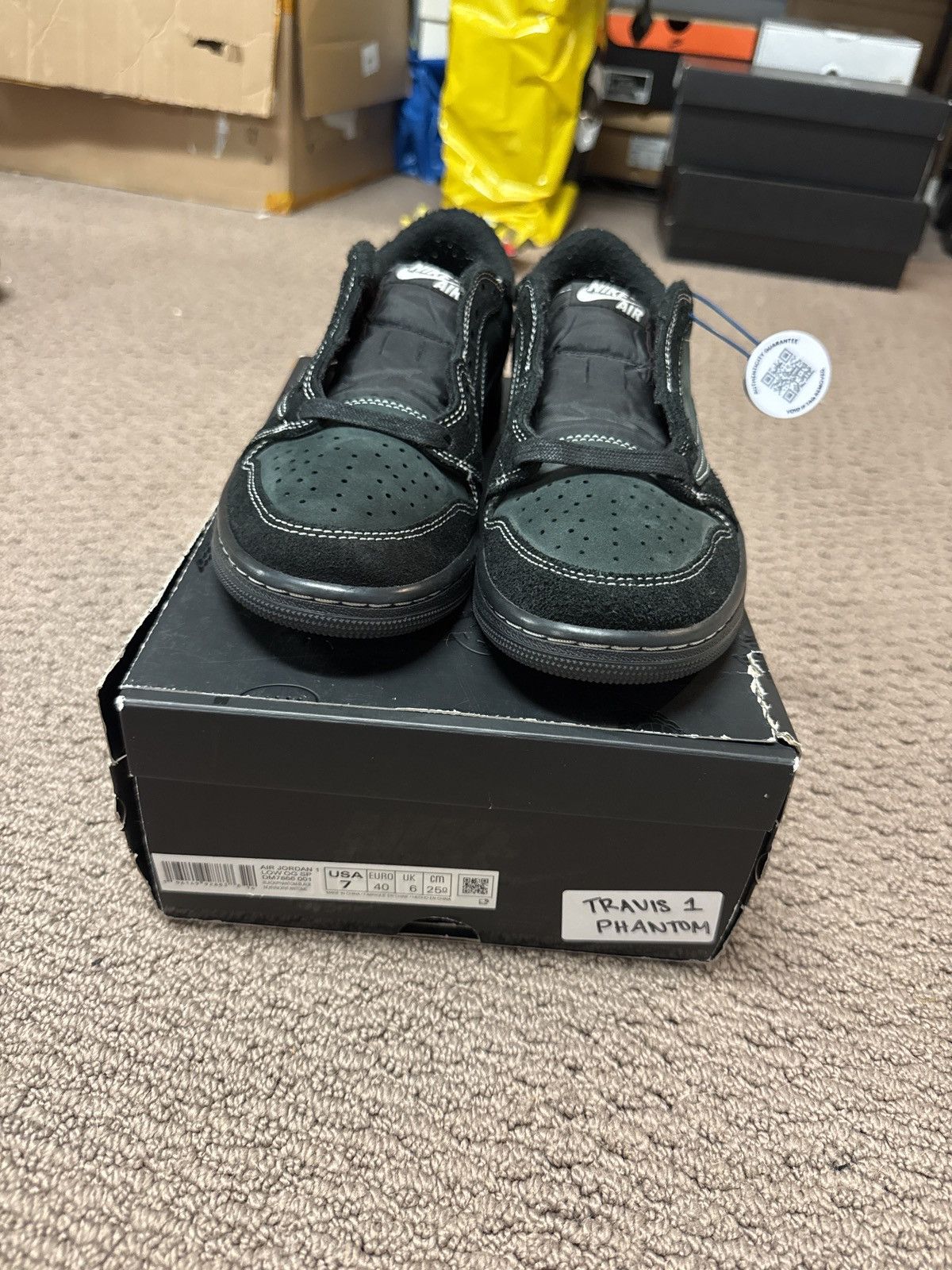 Jordan Brand × Travis Scott Travis Scott Jordan 1 Low Size US 7 / EU 40 - 3 Thumbnail