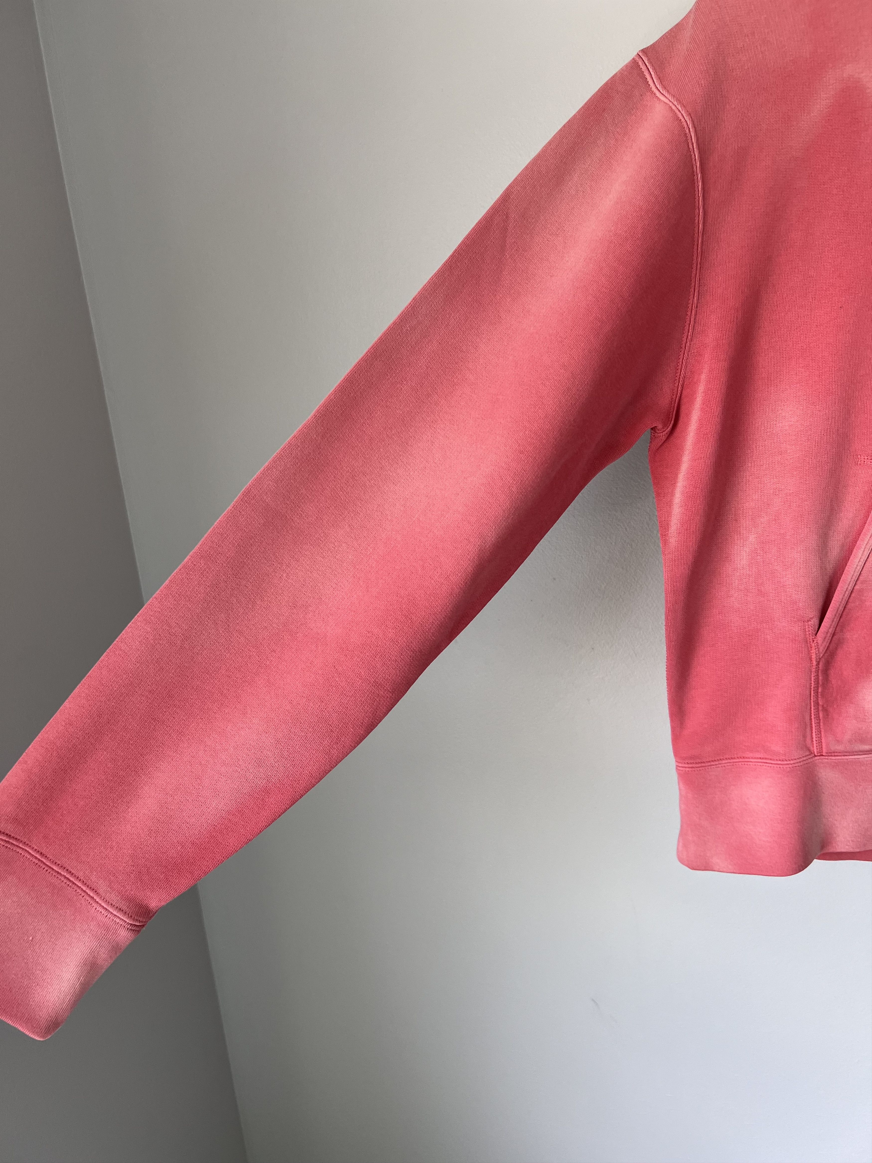 Loewe Loewe Slim Fit Washed Hoodie in Washed Pink Size US M / EU 48-50 / 2 - 4 Thumbnail