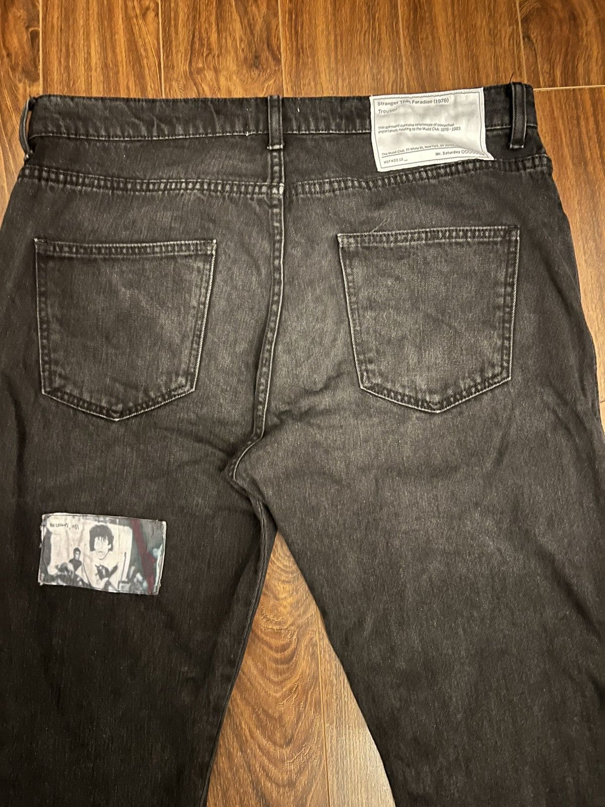 Mr. Saturday Mr. Saturday FW20 “Stranger Than Paradise” Patchwork Jeans Size US 34 / EU 50 - 4 Thumbnail