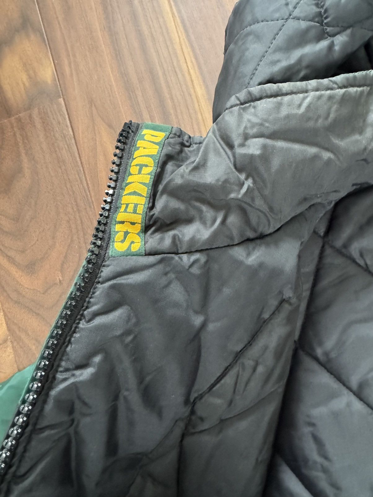 Pro Player Vintage 90s Pro Player Green Bay Packers Puffer Jacket XL Size US XL / EU 56 / 4 - 10 Thumbnail