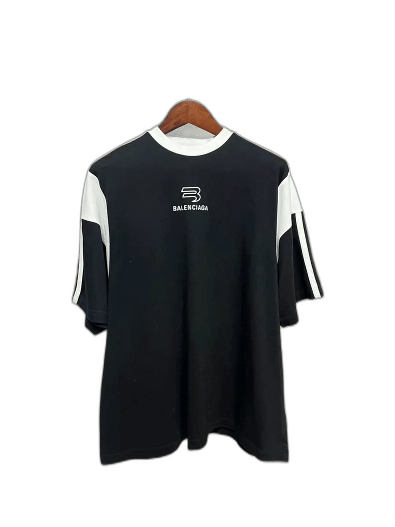 Balenciaga Balenciaga Balenciaga Color Block Short Sleeve Shirt -2507 Size US XXS / EU 40 - 1 Thumbnail