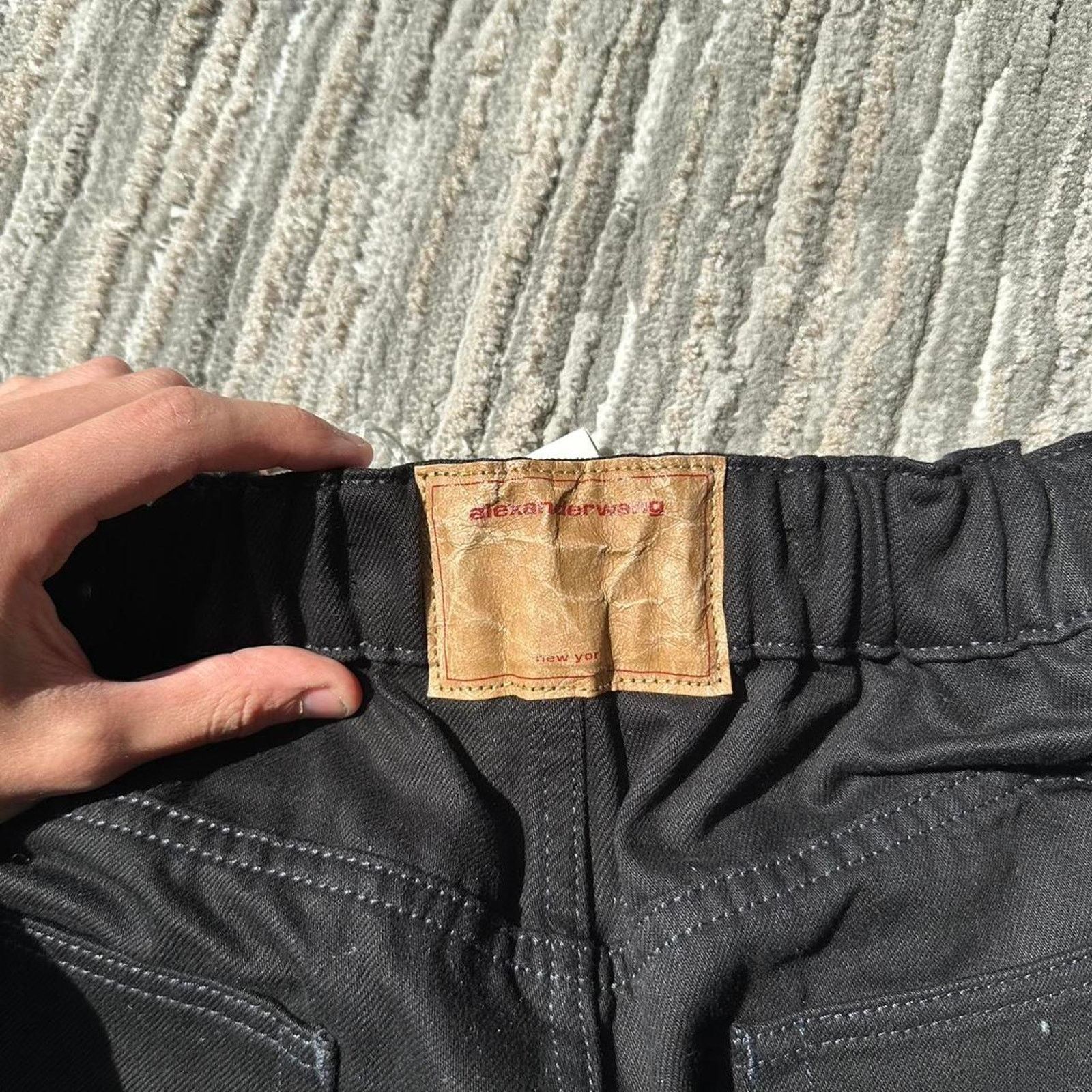Alexander Wang Black Alexander Wang Jean Jorts Size US 30 / EU 46 - 4 Thumbnail