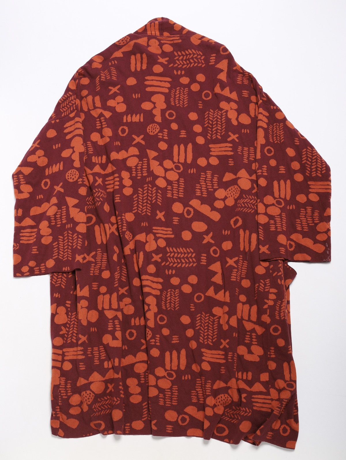 Gudrun Sjoden Gudrun Sjoden Cotton Long Cardigan Dress Coat Printed Flower Size XL / US 12-14 / IT 48-50 - 12 Thumbnail