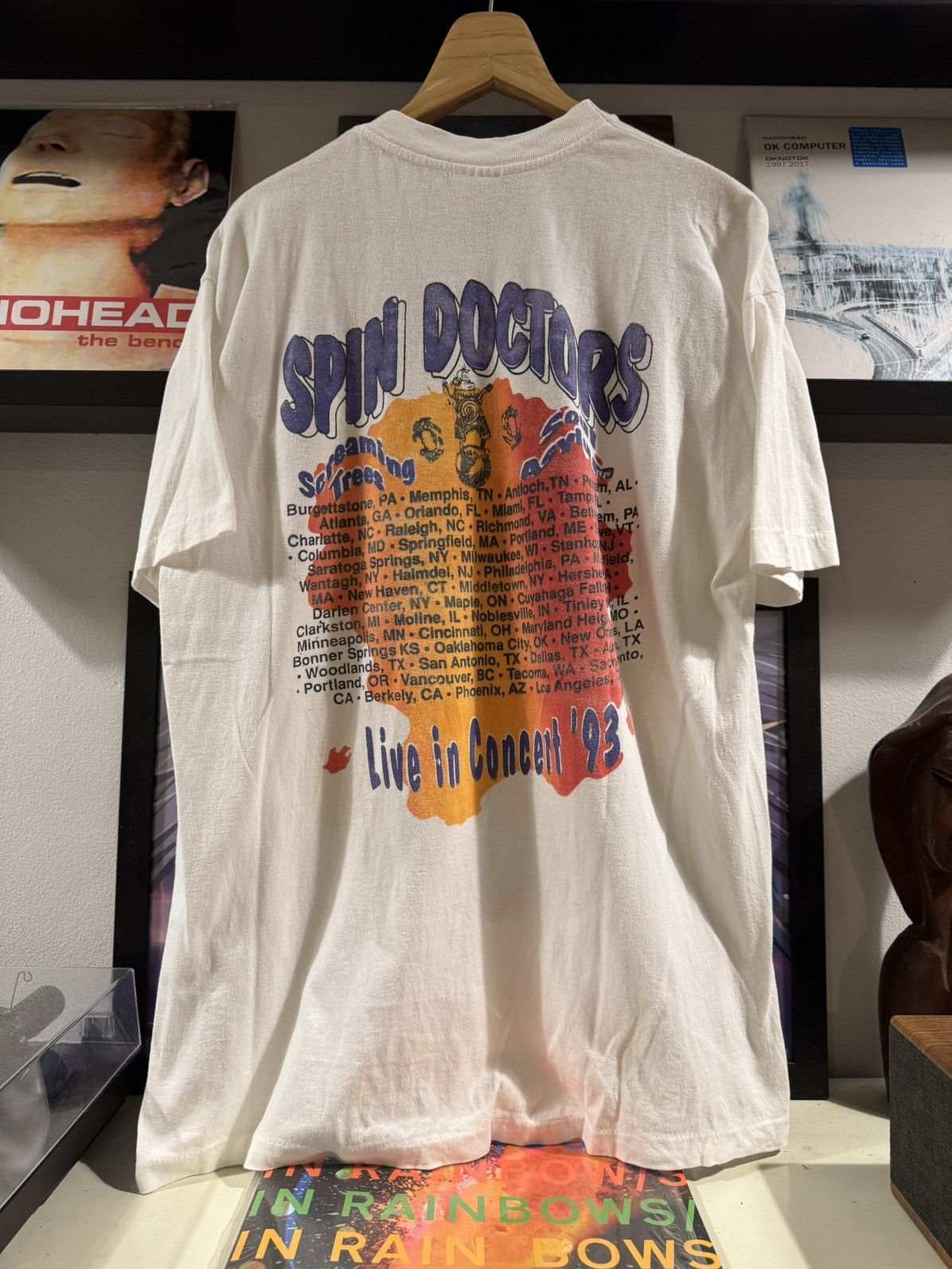 Band Tees Spin Doctors xScreaming Tree xSoul Asylum Live Concert 1993’ Size US XL / EU 56 / 4 - 3 Thumbnail