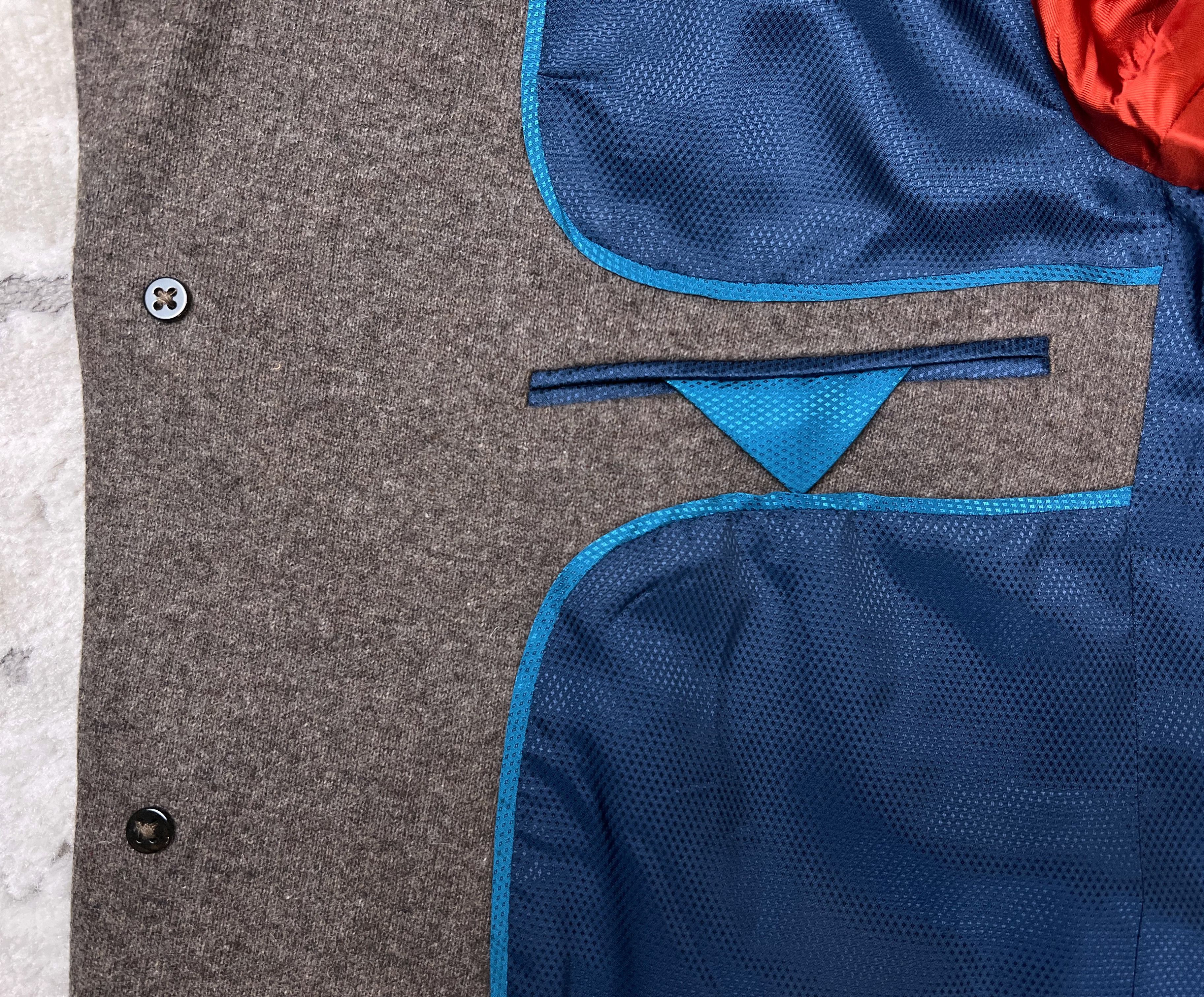 Tommy Hilfiger Tommy Hilfiger Fits L-XL Tailored Slim Fit Overcoat Wool Size US L / EU 52-54 / 3 - 14 Thumbnail