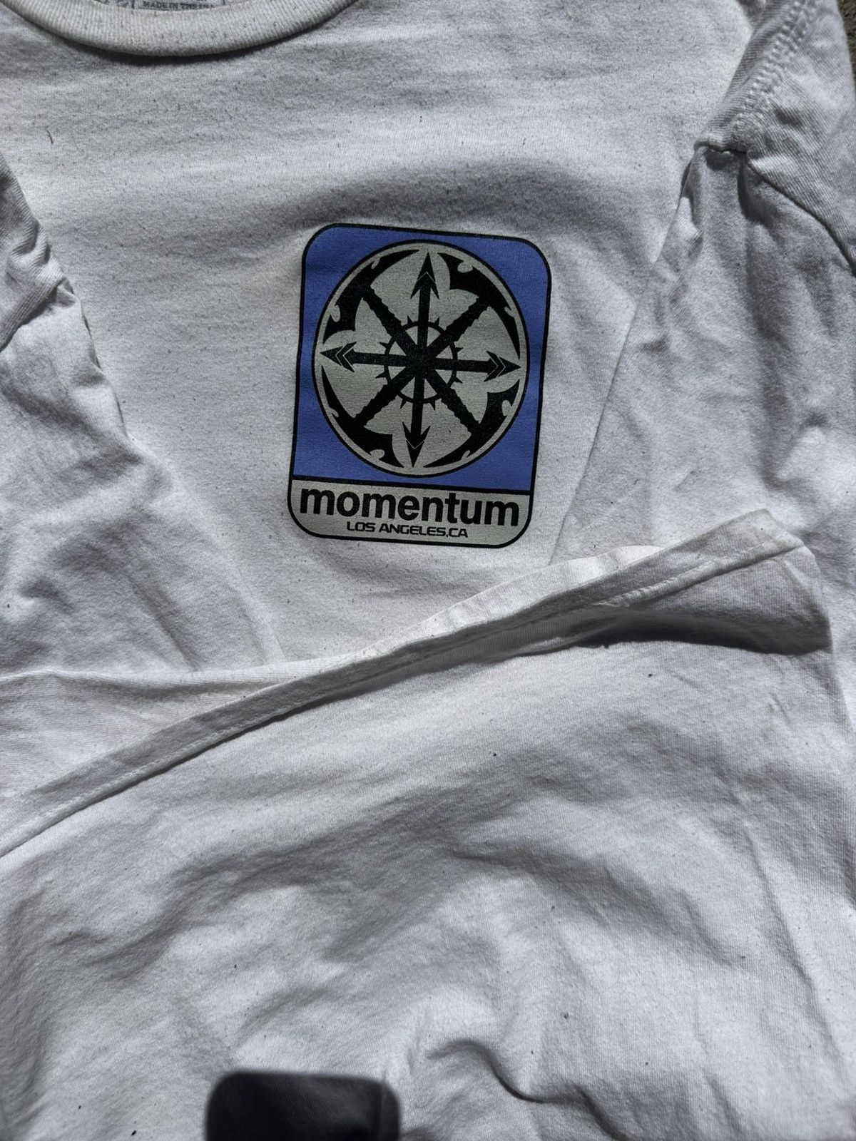 Other Momentum logo tee. Los Angeles hardcore Size US XXL / EU 58 / 5 - 4 Thumbnail