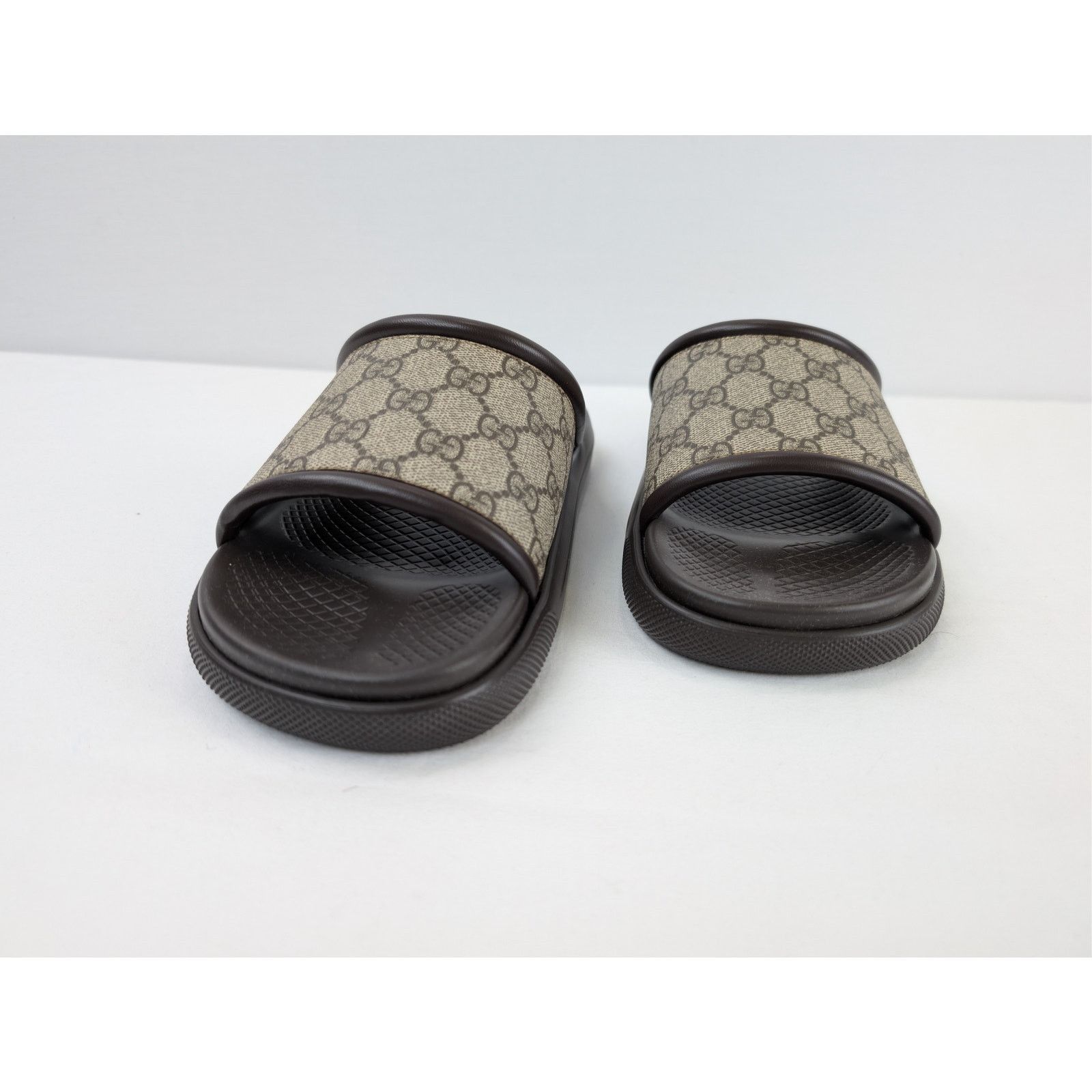 Gucci o1rshd1 Supreme Nappa Samoa Sandal Plastic R.S Slipper Beige Size US 8.5 / EU 41-42 - 6 Thumbnail