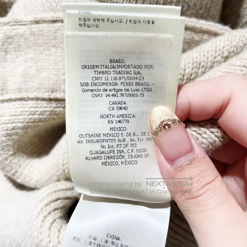 Fendi Fendi 25FW Autumn-Winter Loose Knit Wool Cardigan Size XS / US 0-2 / IT 36-38 - 9 Thumbnail