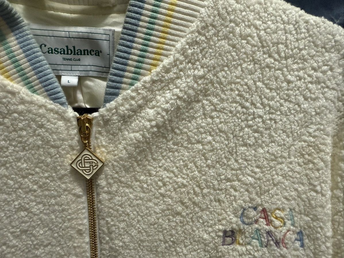 Casablanca Casablanca Wool Bomber Jacket Size US L / EU 52-54 / 3 - 5 Thumbnail