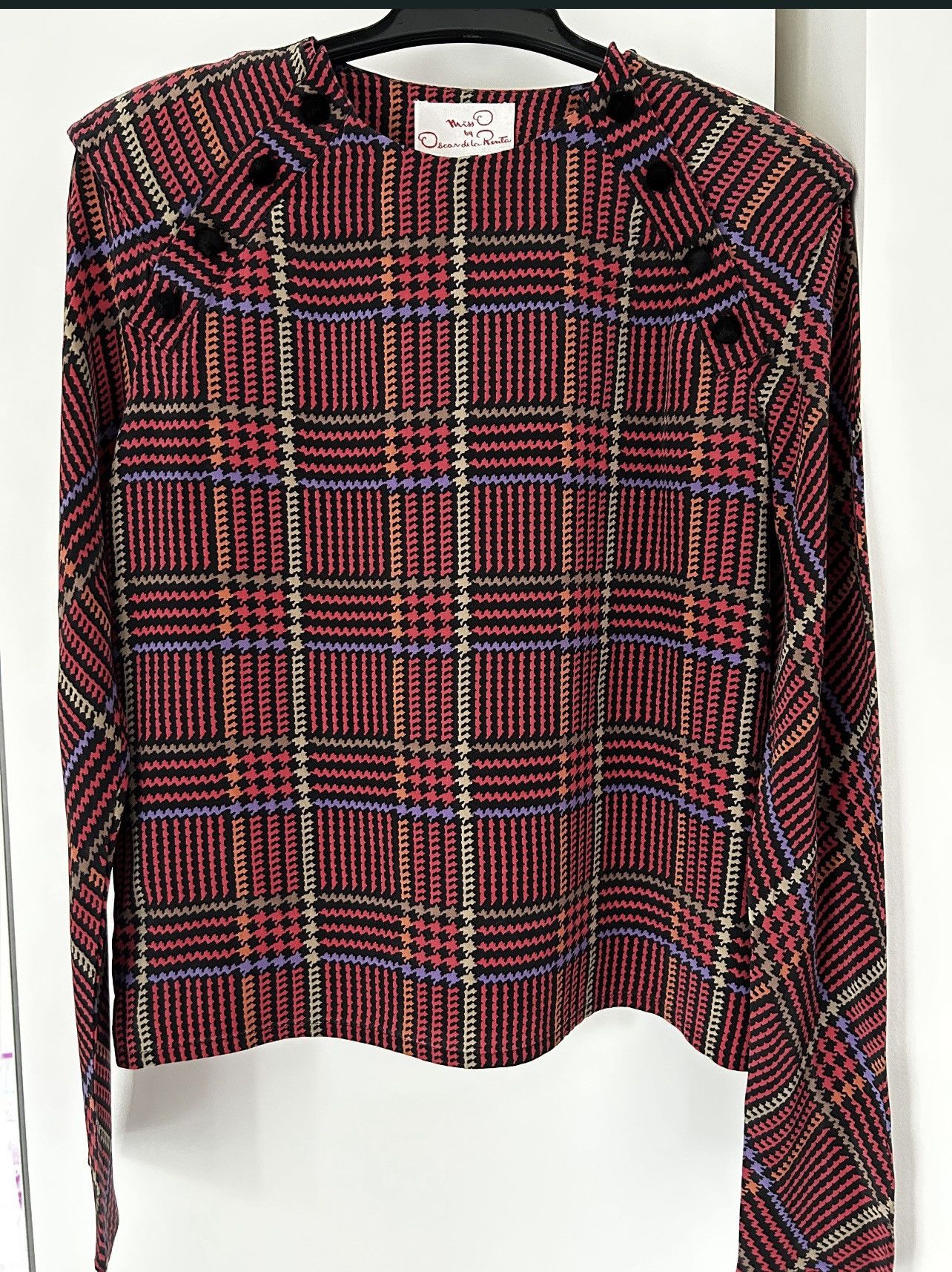Oscar De La Renta 100% Silk blouse by Oscar de la Renta Size S / US 4 / IT 40 - 1 Thumbnail