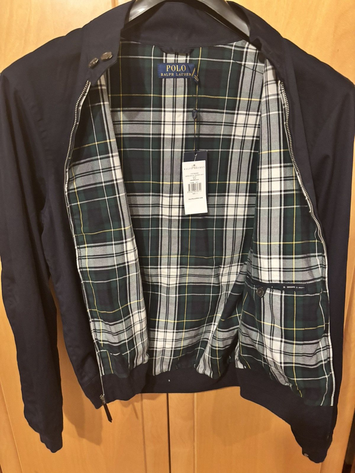 Polo Ralph Lauren Baumwolle Bomber Polo RL - L Size US L / EU 52-54 / 3 - 6 Thumbnail