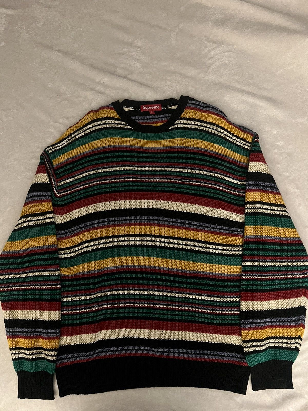 Supreme Supreme Small Box Ribbed Sweater | Grailed