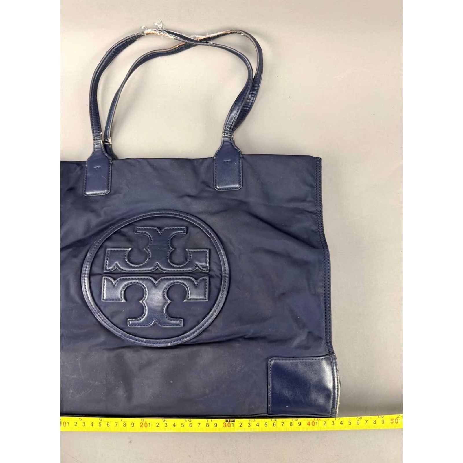 Tory Burch Tory Burch Tote Bag Large Blue Patent Ella Women Size ONE SIZE - 3 Thumbnail