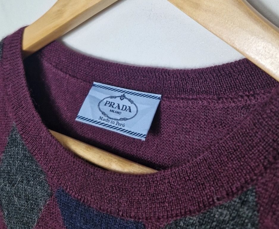 Prada Prada A/W 2017 Alpaca Sweater Size US XXL / EU 58 / 5 - 5 Thumbnail