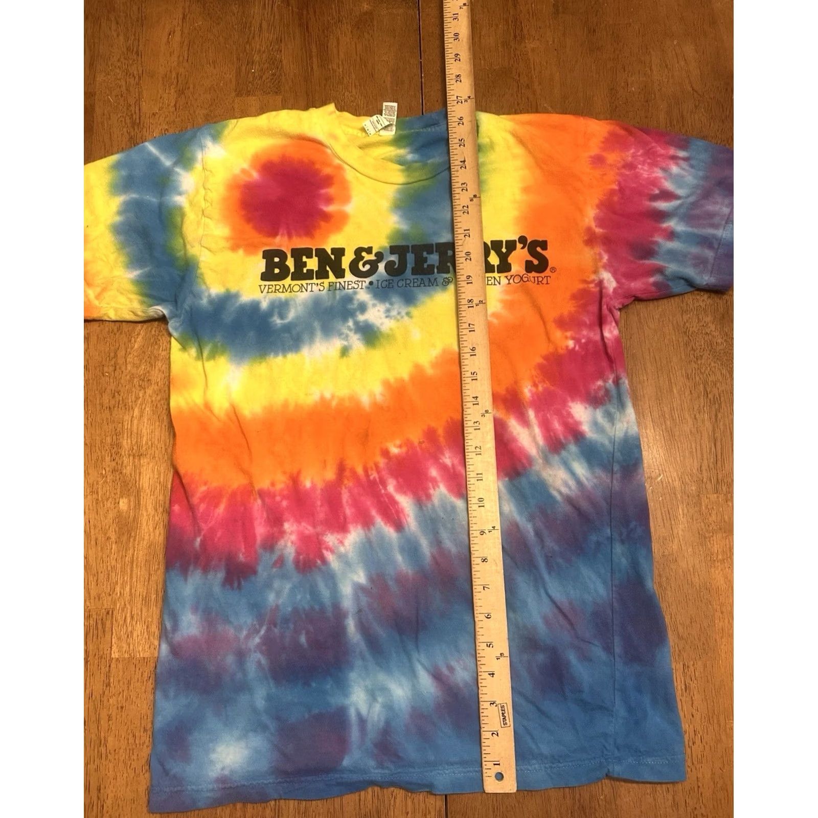 American Apparel American Apparel Ben & Jerry's Ice Cream Tie Dye T-Shirt Medium Size US M / EU 48-50 / 2 - 6 Thumbnail