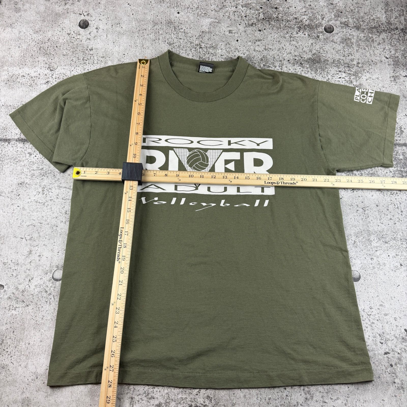 Fruit Of The Loom Rocky River Adult Volleyball Shirt FOTL Best Size XL Ohio Size US XL / EU 56 / 4 - 6 Thumbnail