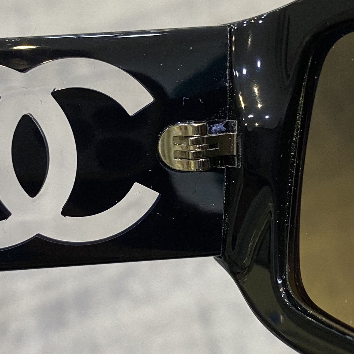 Chanel CHANEL 0CH5526 C501W1 BLACK GREY Size ONE SIZE - 6 Thumbnail