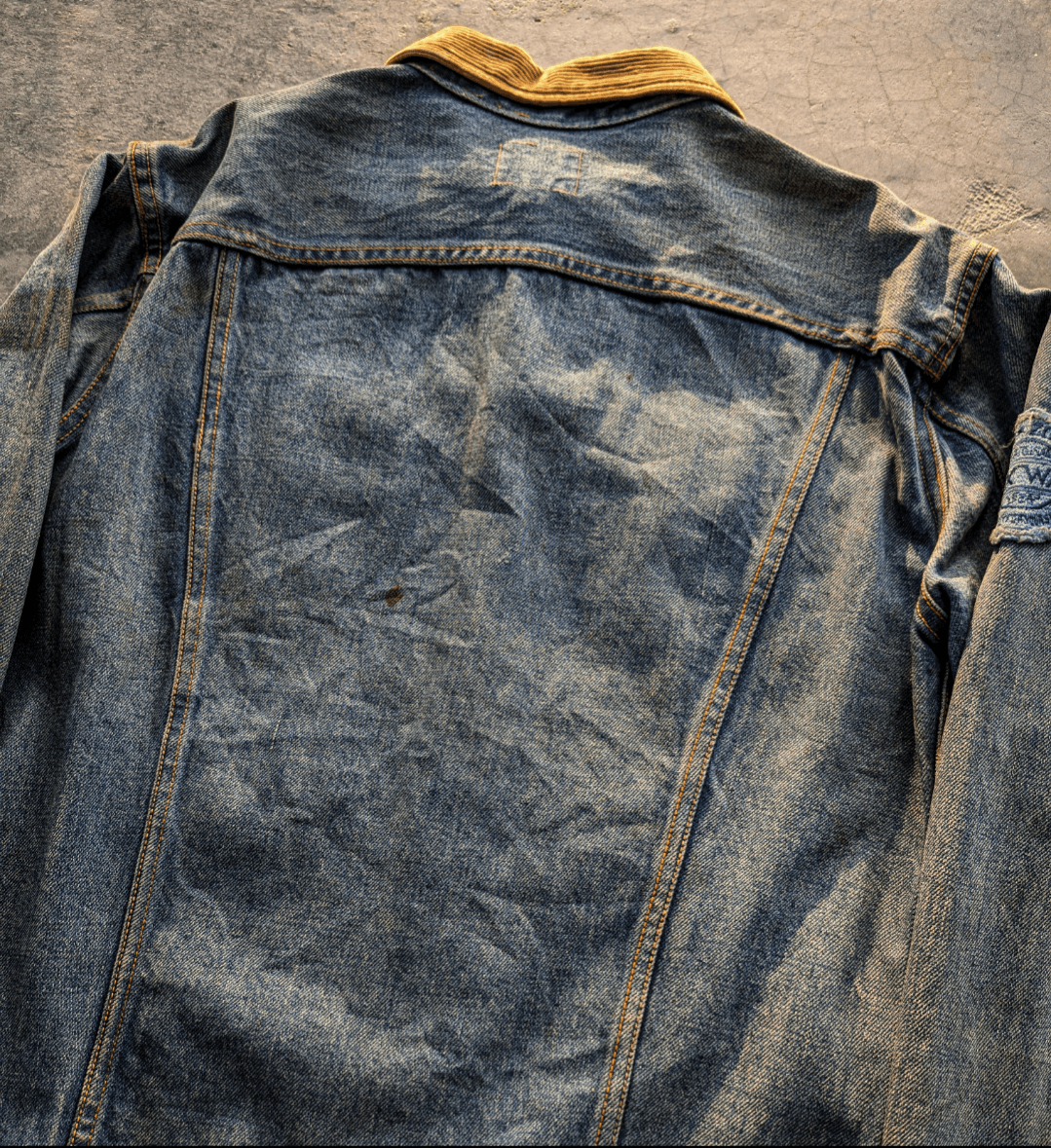 Vintage Vintage Seabird Trucker Denim Jacket Selvage Size US M / EU 48-50 / 2 - 9 Thumbnail