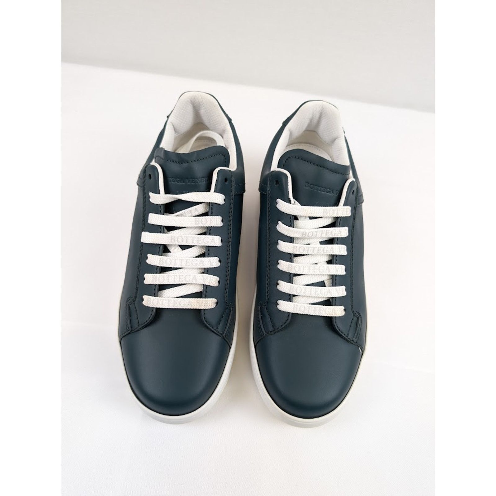 Bottega Veneta o1rshd1 Bolt Calf Low-Top Sneakers in Ottanio Size US 8.5 / EU 41-42 - 14 Thumbnail