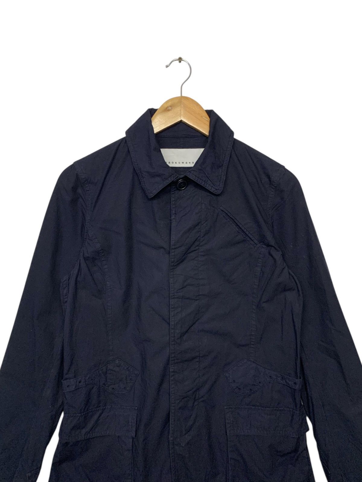 Designer × Issey Miyake × Sunao Kuwahara Sunao Kuwahara Issey Miyake Parka Jacket Button Up Size M / US 6-8 / IT 42-44 - 5 Thumbnail