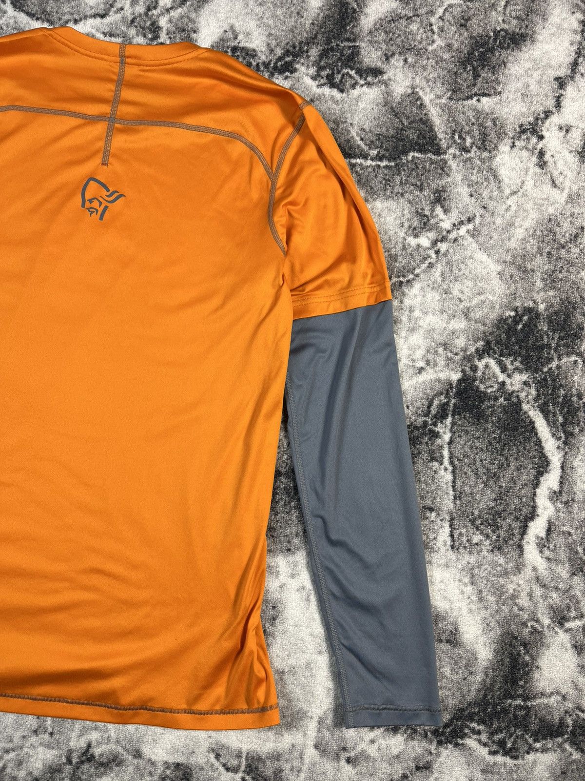 Norrona Norrøna Tech Long Sleeve Shirt Orange Outdoor Size US M / EU 48-50 / 2 - 12 Thumbnail