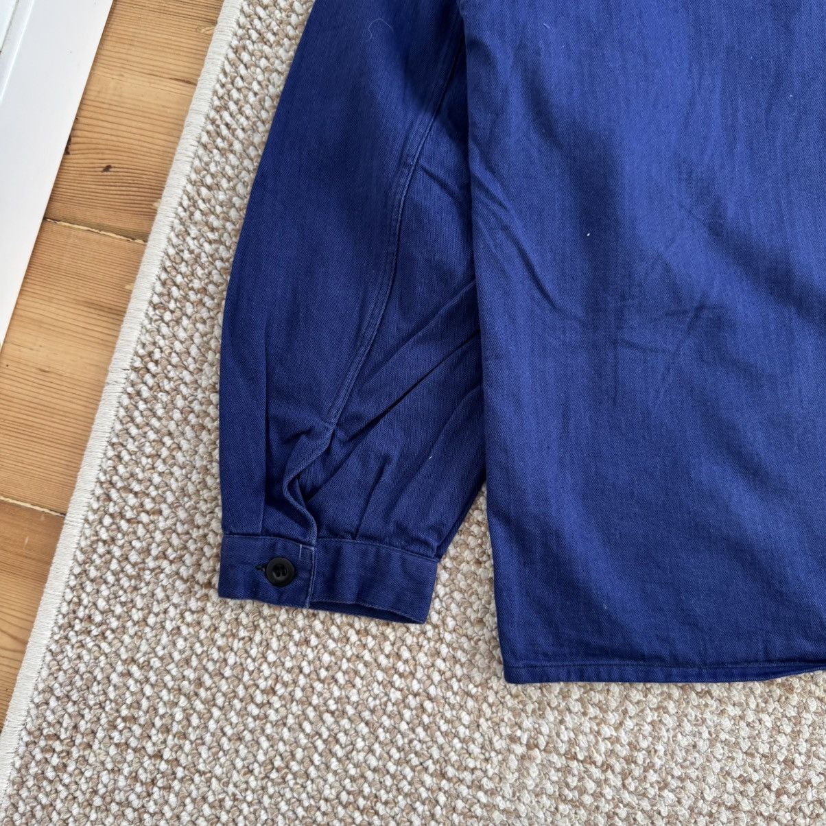 Le Laboureur Vintage herringbone hbt sanfor french workwear jacket Size US XL / EU 56 / 4 - 10 Thumbnail