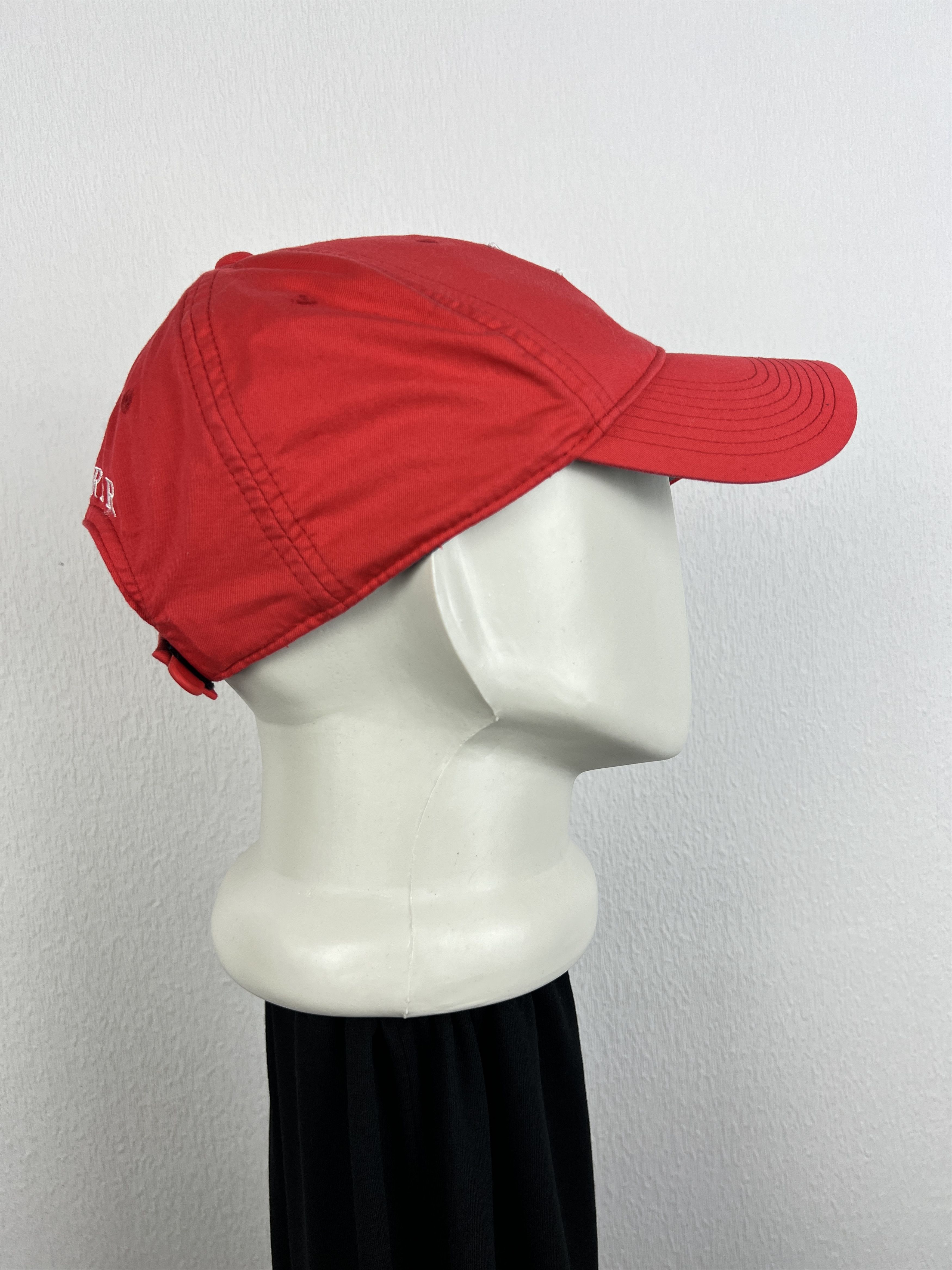 Nike RF Roger Federer Nike Dri-FIT Tennis Cap Red Snapback Hat Size ONE SIZE - 3 Thumbnail