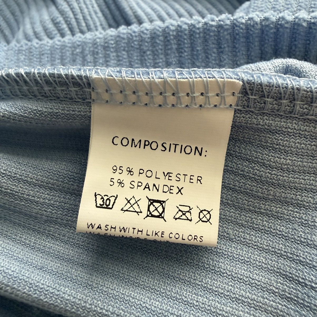 Other OUKU Mens XL 1/4 Pullover Ribbed Knit Blue Elbow Patches NWT Size US XL / EU 56 / 4 - 5 Thumbnail
