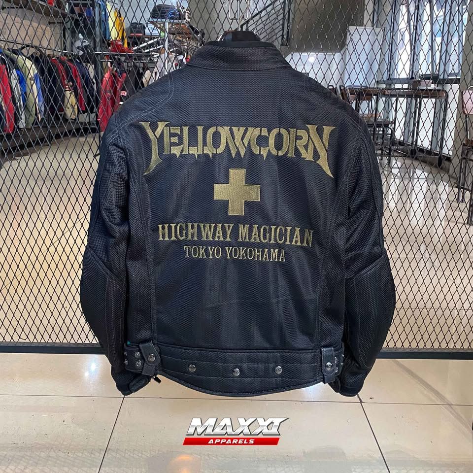 YELLOW CORN Yellow Corn YB 3105 Black Gold Jacket | Jacket Touring Size US M / EU 48-50 / 2 - 6 Thumbnail