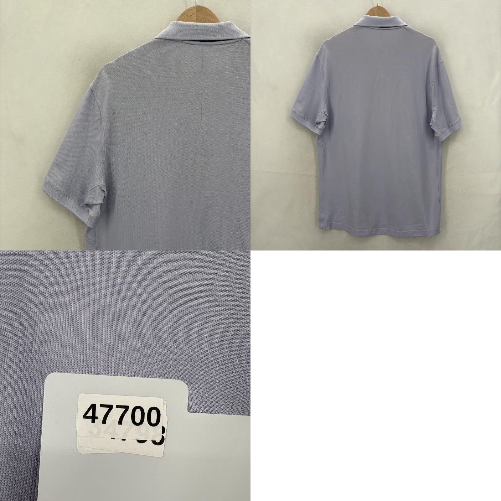 Lululemon Lululemon Polo Shirt Mens 2XL Purple Solid Performance Golf Preppy Shirt Short Sleeve Colared Casual Top Size US XXL / EU 58 / 5 - 8 Thumbnail