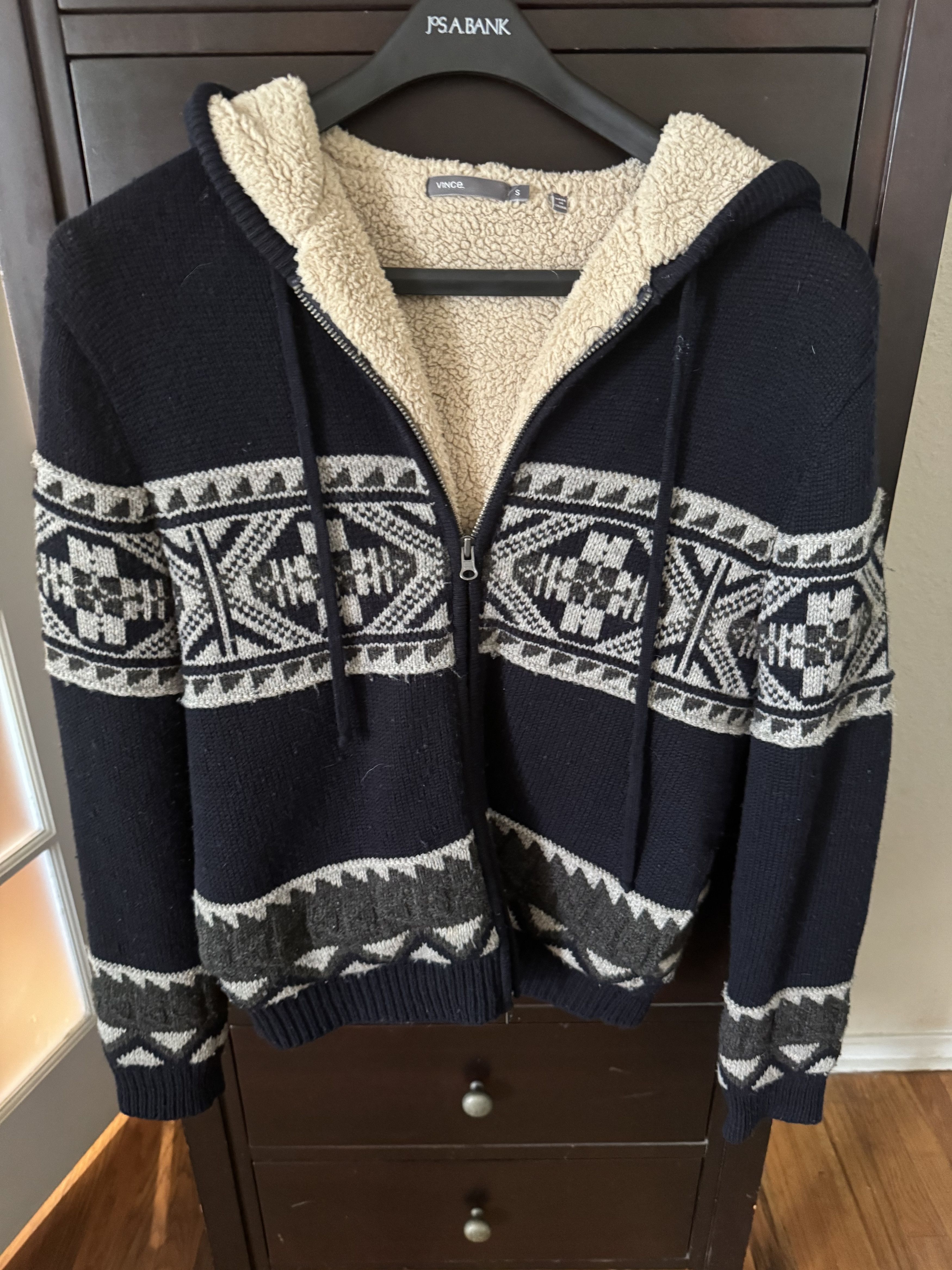 Vince Vice Wool Mens Hoodie Size US S / EU 44-46 / 1 - 1 Thumbnail