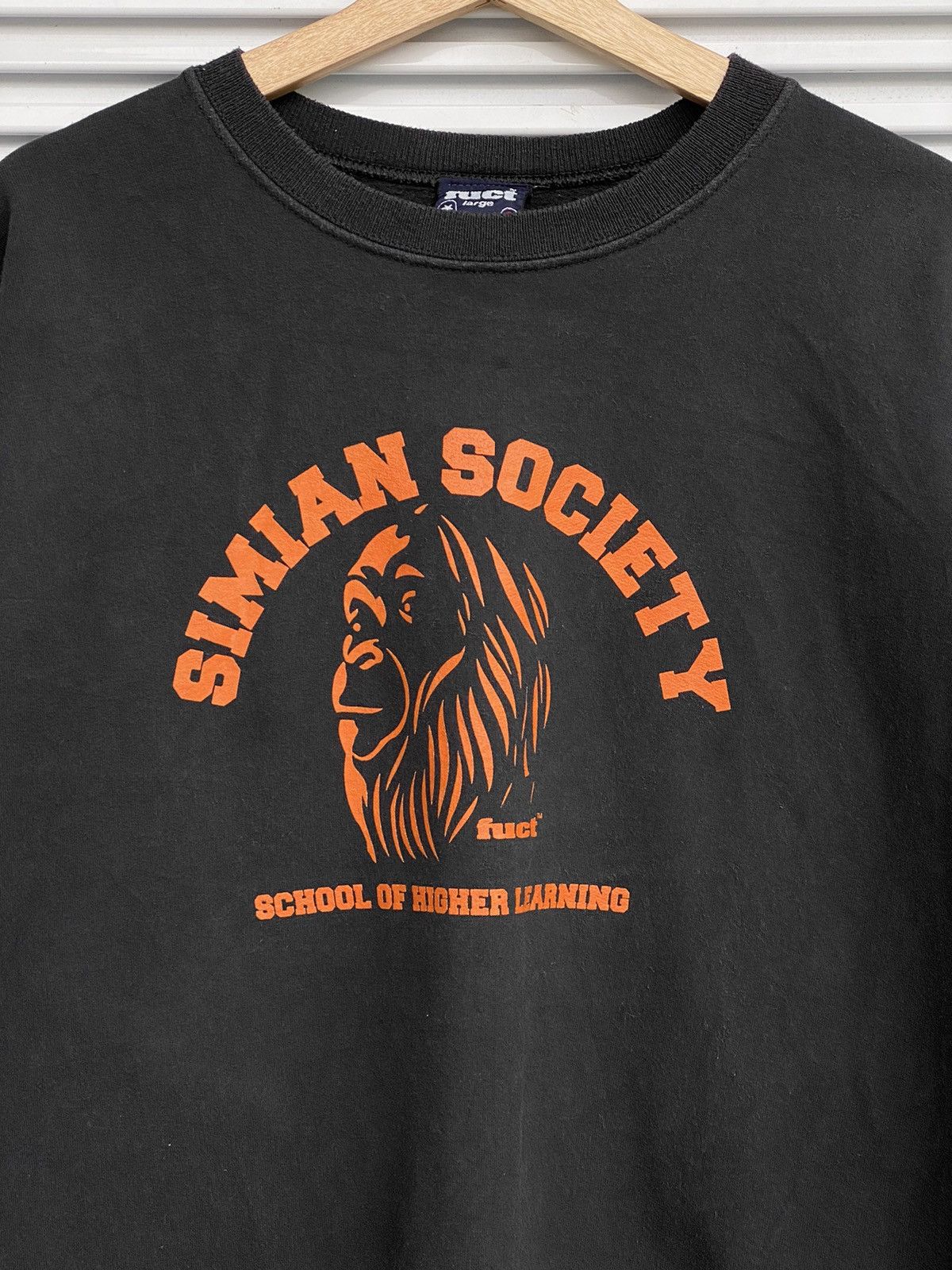 Champion Vintage FUCT x Champion Simian Society bApe Crewneck Size US L / EU 52-54 / 3 - 1 Thumbnail