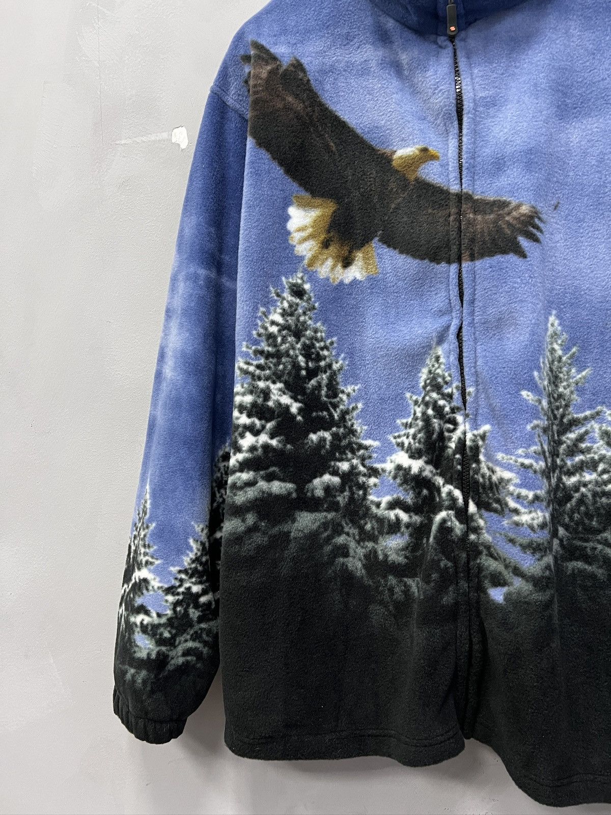 American Eagle Outfitters Oversize Fleece Vintage Jacket American Eagle Style Size US XXL / EU 58 / 5 - 3 Thumbnail