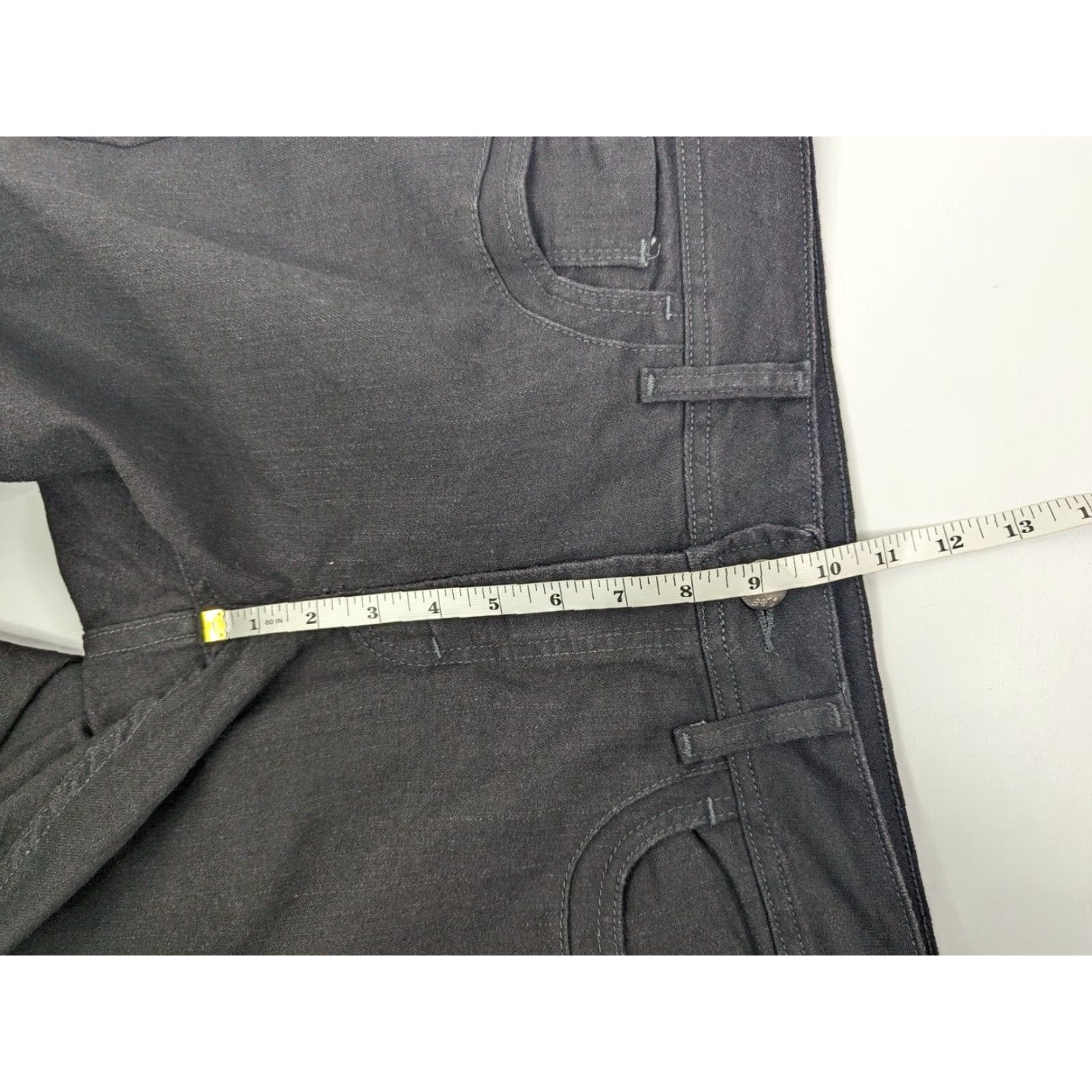 Lee Riders by Lee Jeans Black Denim Bootcut 12P Petite Mid Rise 28in Pocket 5-Pocket DesignStretch Womens Jeans Size 34" / US 12 / IT 48 - 7 Thumbnail