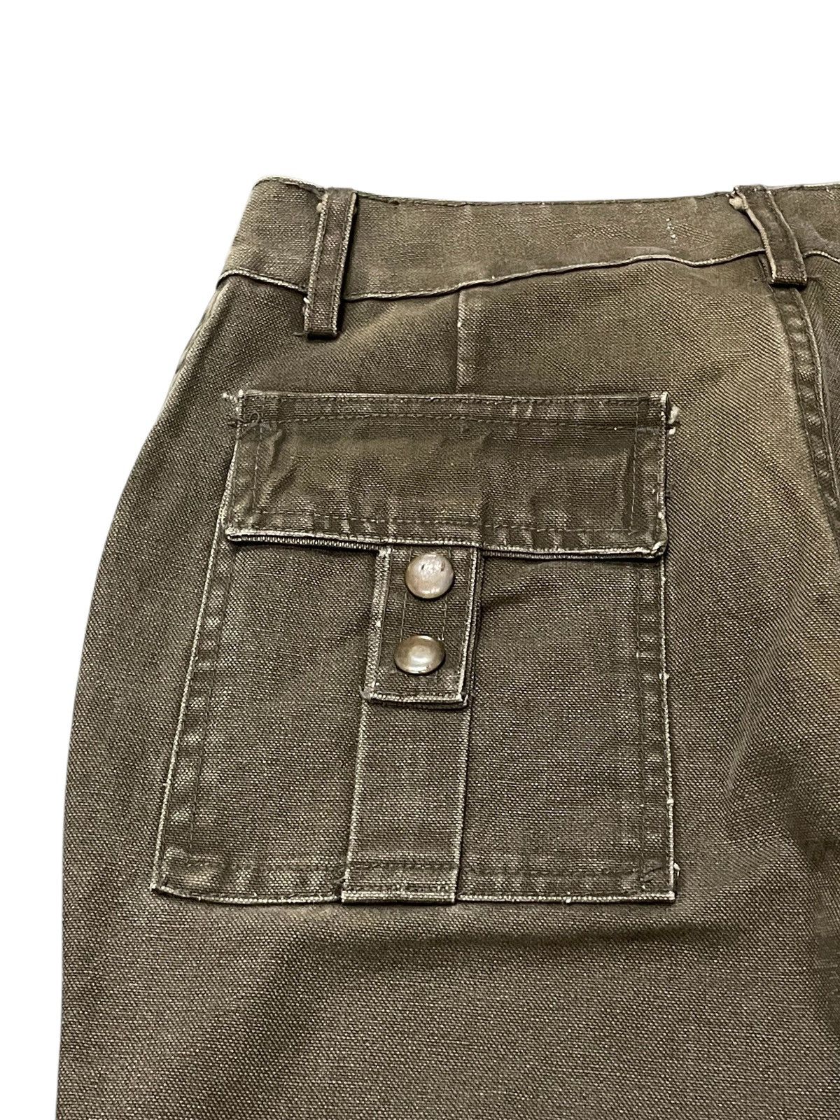 5351 POUR LES HOMMES × Le Grande Bleu (L.G.B.) Identity Japan gasmask 3D Pocket Faded Brown Pants Size US 28 / EU 44 - 16 Thumbnail