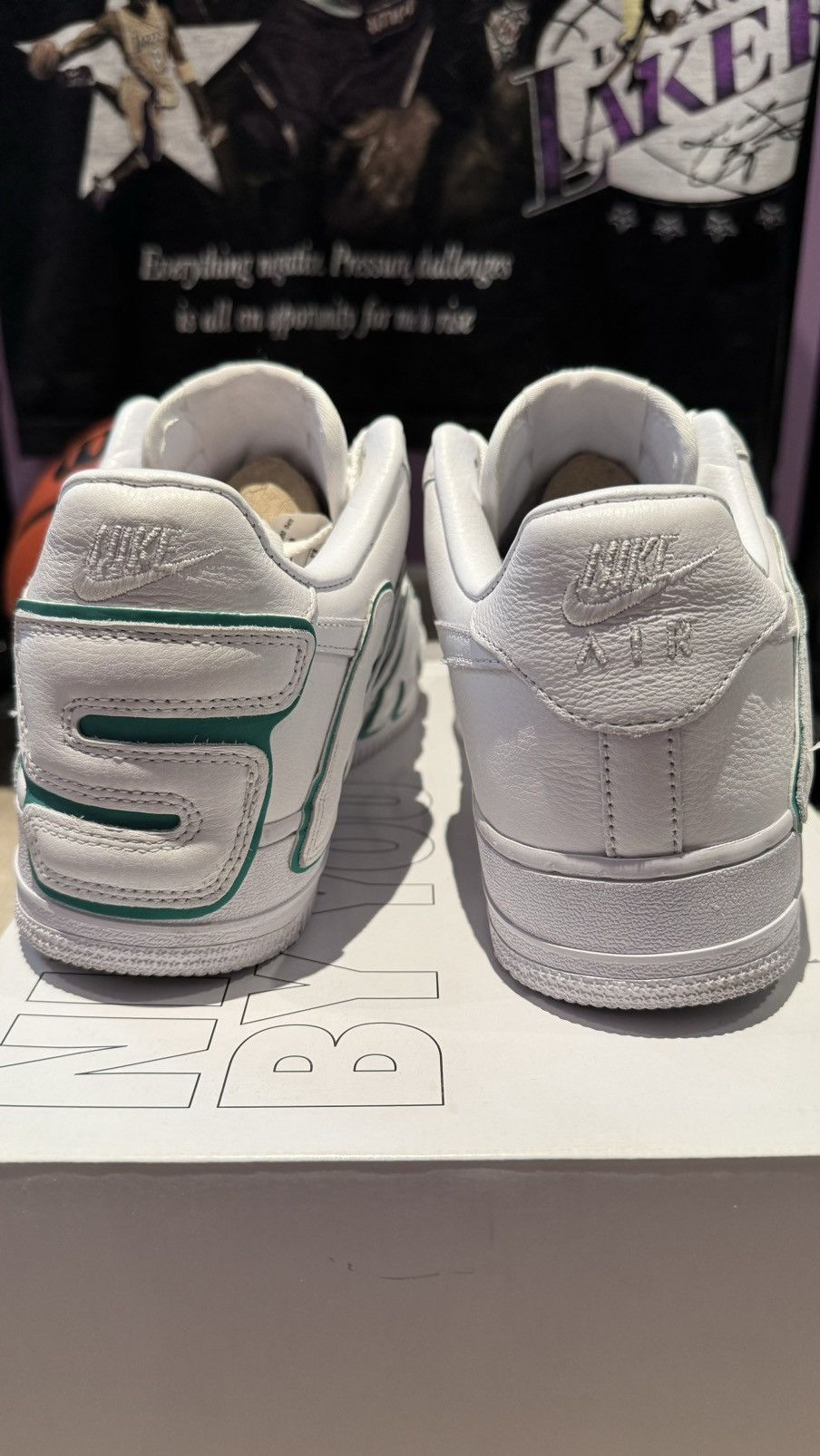 Cactus Plant Flea Market × Nike Nike x CPFM Cactus Plant Flea Market Air Force 1 By You Size US 10.5 / EU 43-44 - 14 Thumbnail