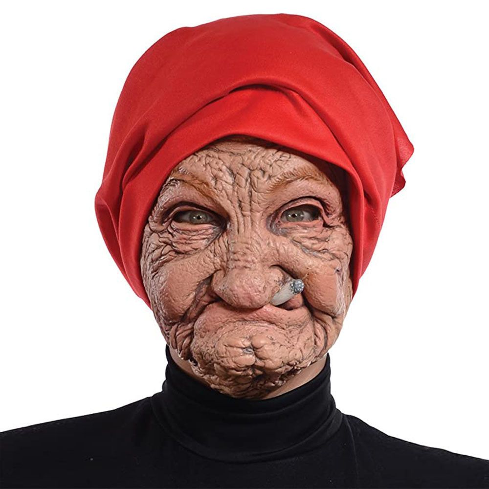Japanese Brand × Other Smoking Old Grandmother Mask Size ONE SIZE - 1 Thumbnail