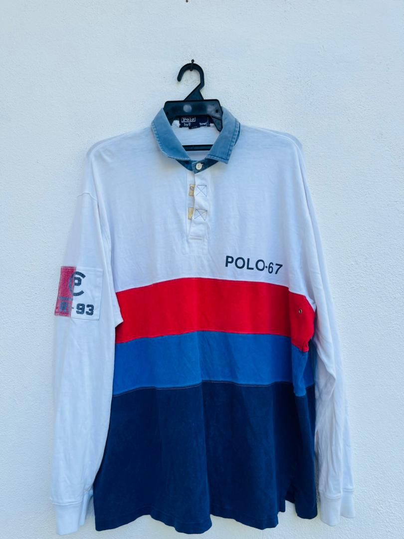 Vintage 90s Polo Ralph Lauren Designer Fashion Style