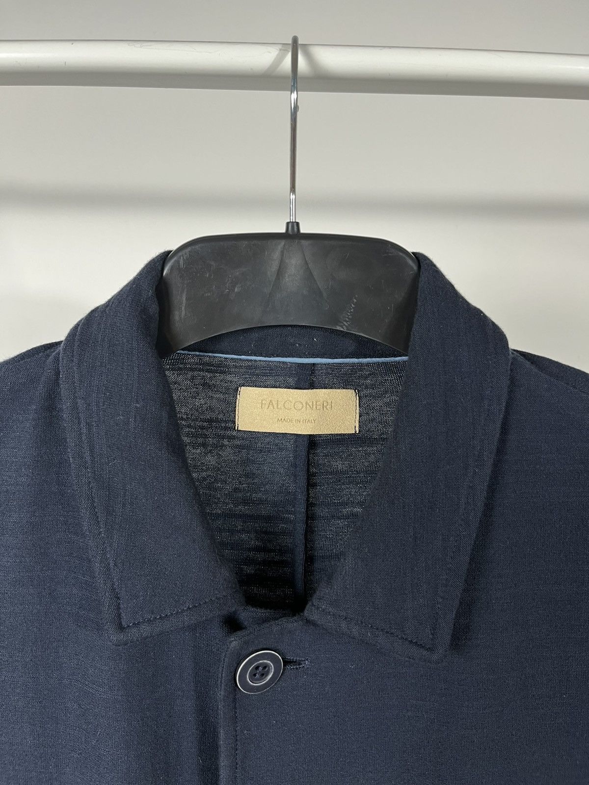 Other Falconeri Made in Italy Navy Blue Cotton Blazer Jacket Size US XL / EU 56 / 4 - 3 Thumbnail