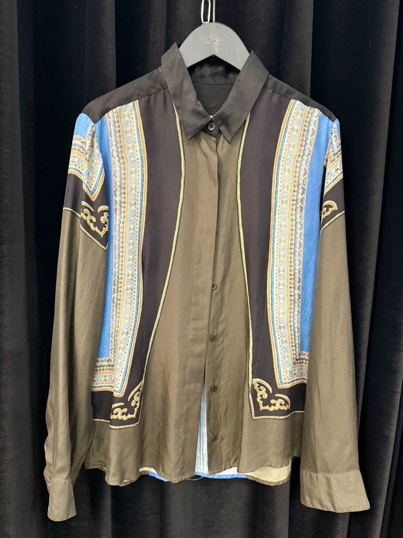 Dries Van Noten Dries Van Noten Silk Shirt Size US M / EU 48-50 / 2 - 1 Thumbnail