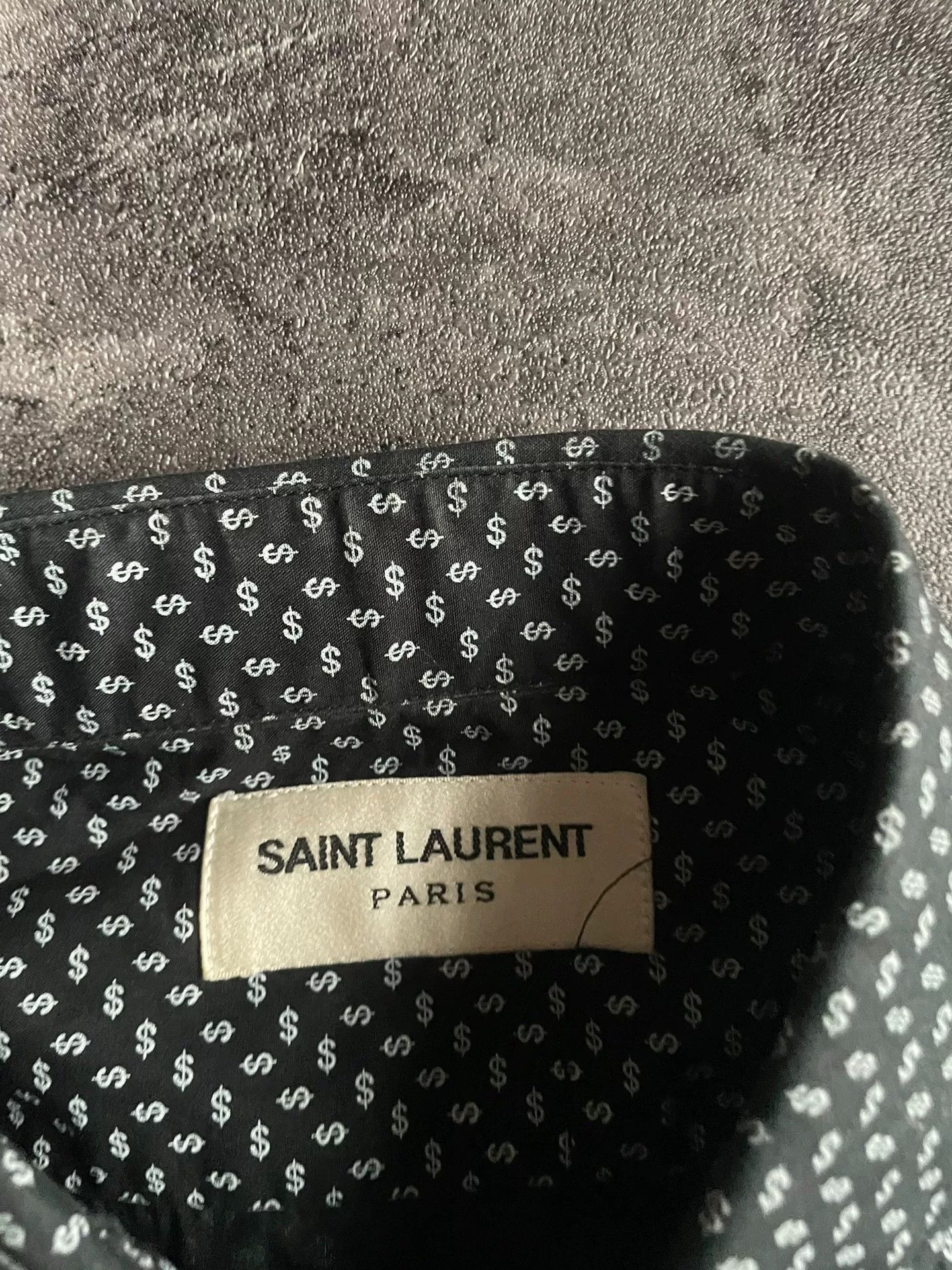 Saint Laurent Paris saint laurent rare long sleeve shirt. Size US S / EU 44-46 / 1 - 3 Thumbnail