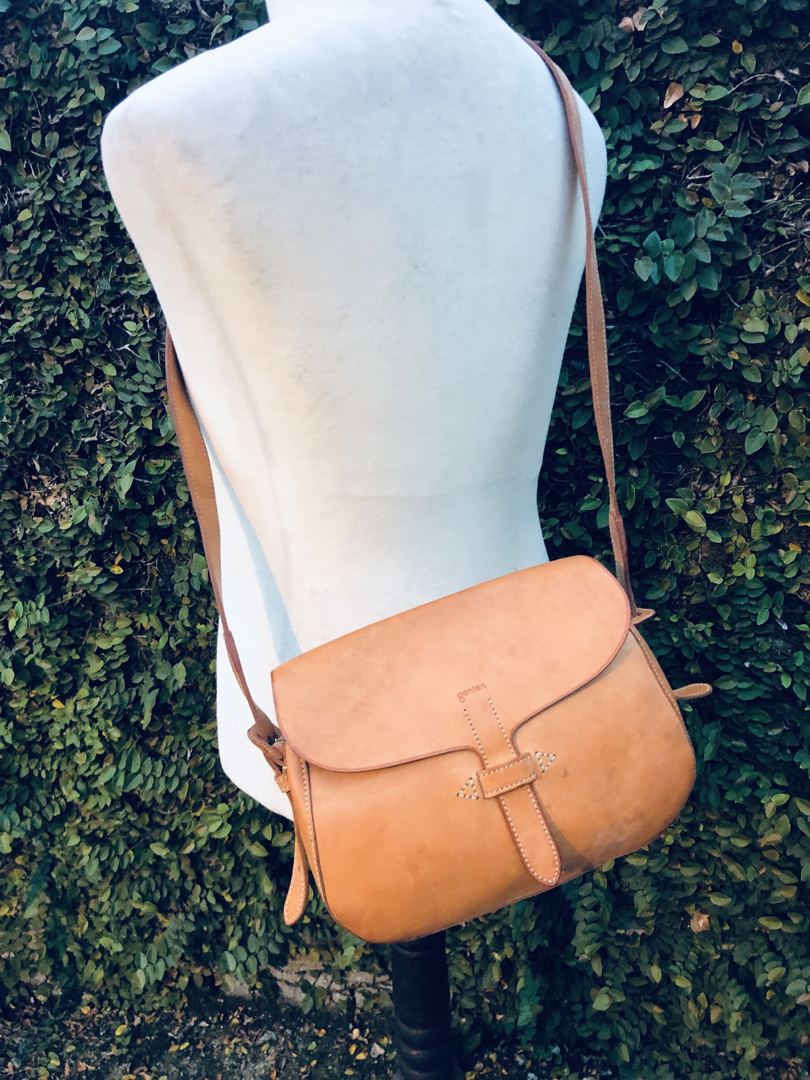 Genuine Leather Japanese Genten Genuine Leather Style Crossbody Bag Size ONE SIZE - 11 Thumbnail