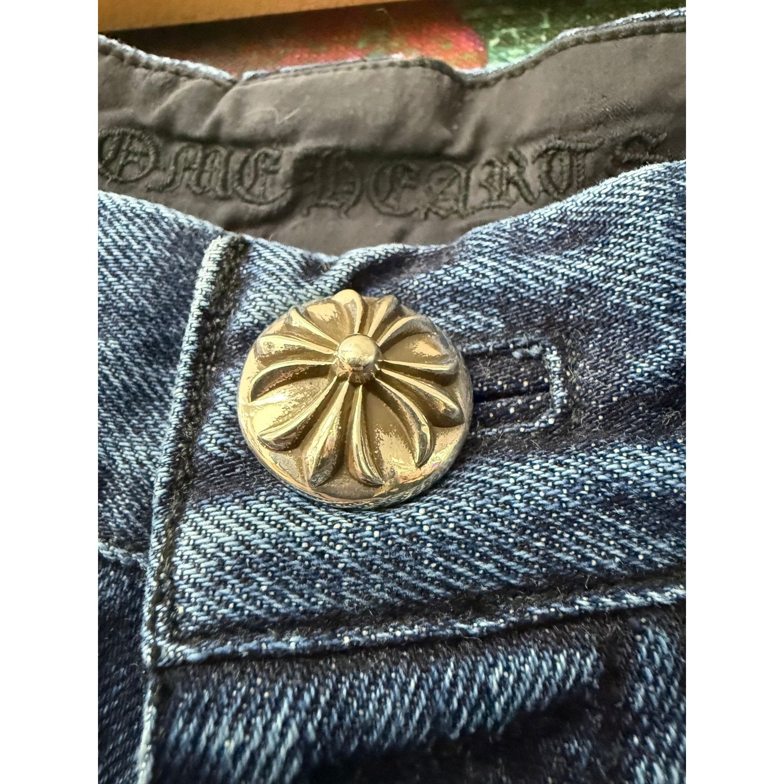 Chrome Hearts Chrome Hearts "Indigo Blue" Carpenter Jeans Size US 27 - 7 Thumbnail