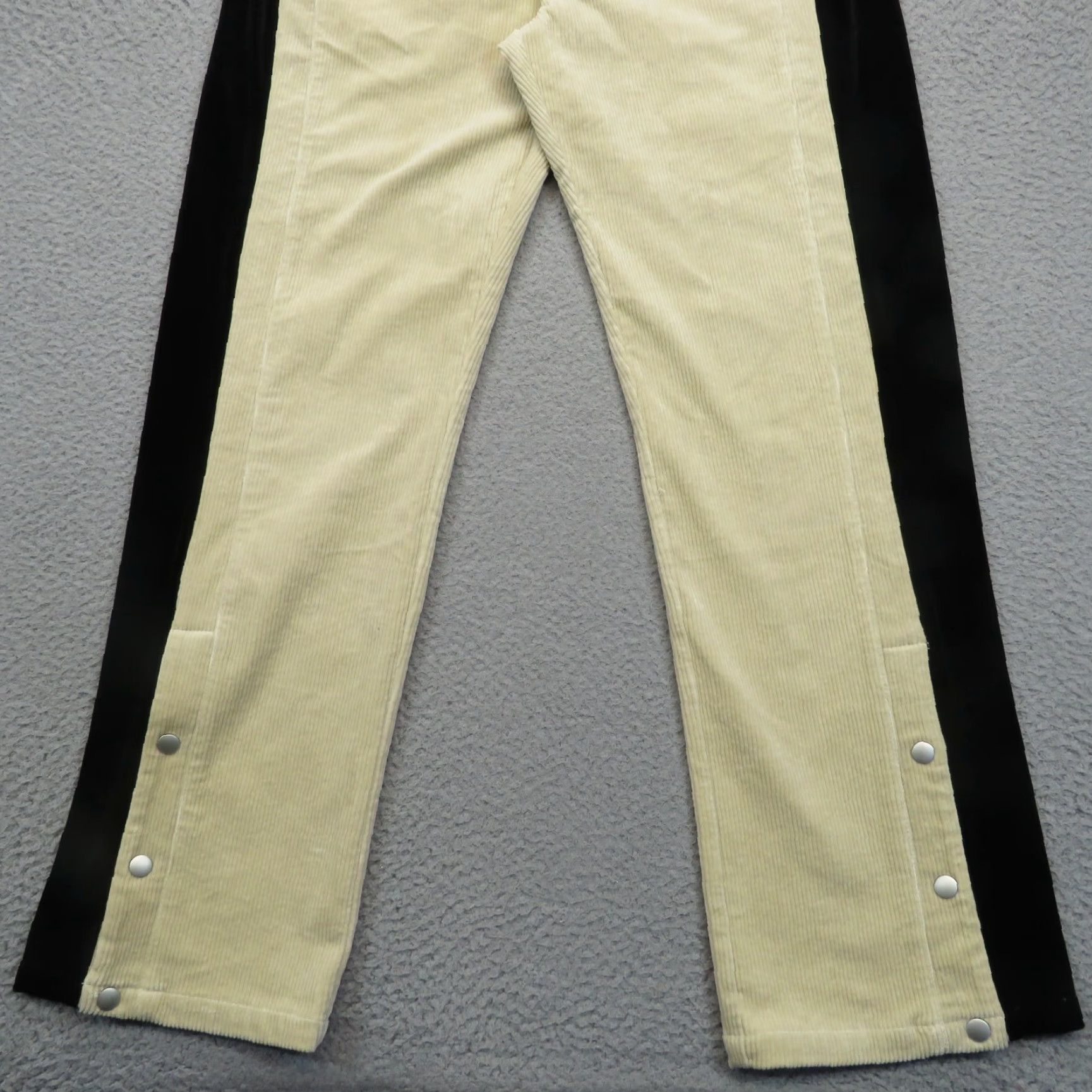 TAKA Original Taka Original Pants Mens Medium Khaki Break Tear Away Snap Lounge Baggy Street Casual 80s 90s Grunge Hip Hop USA American Classic Vintage No Size US 31 - 7 Thumbnail